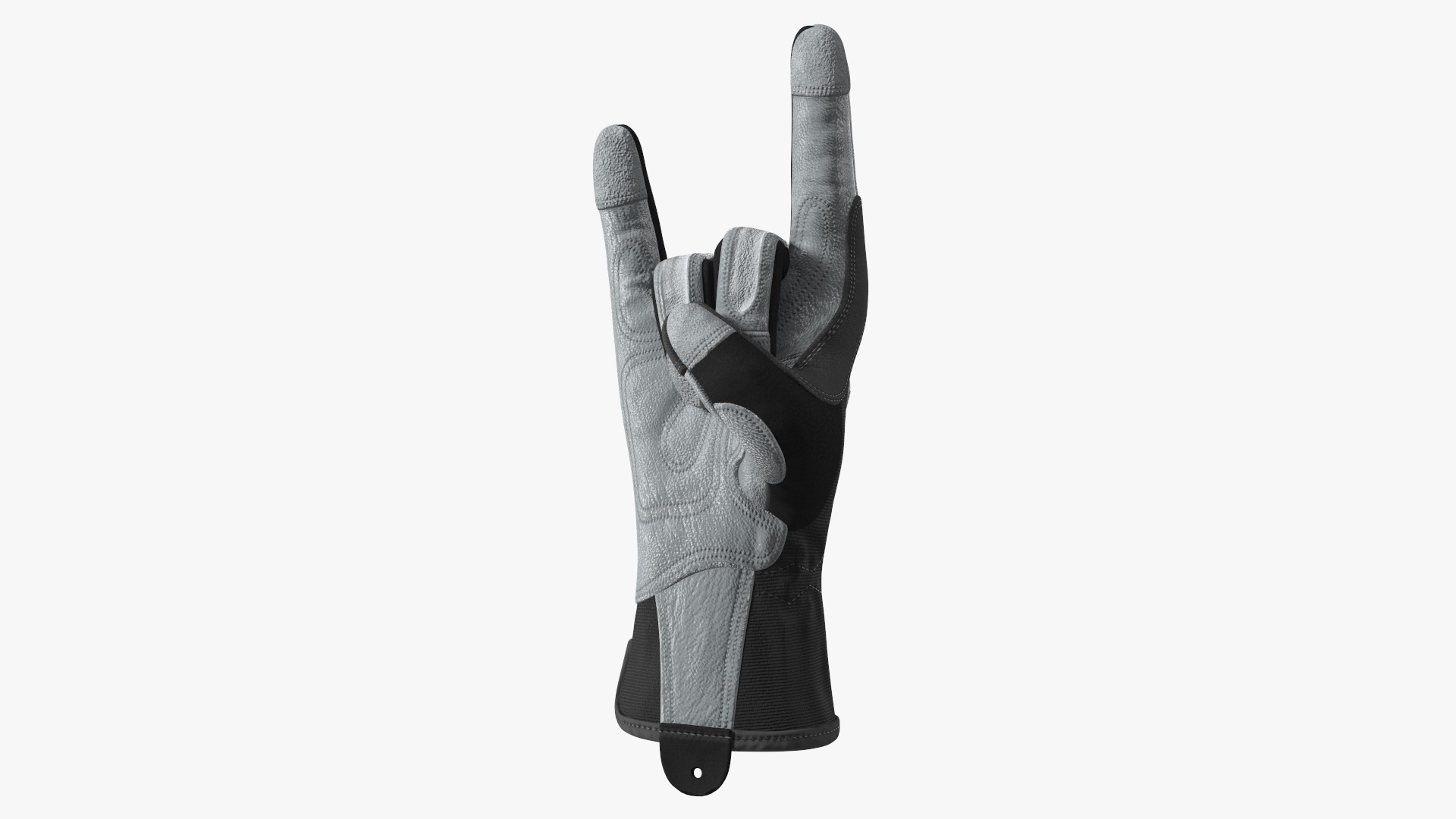 Heavy Duty Safety Gloves Sign of the Horns 3D