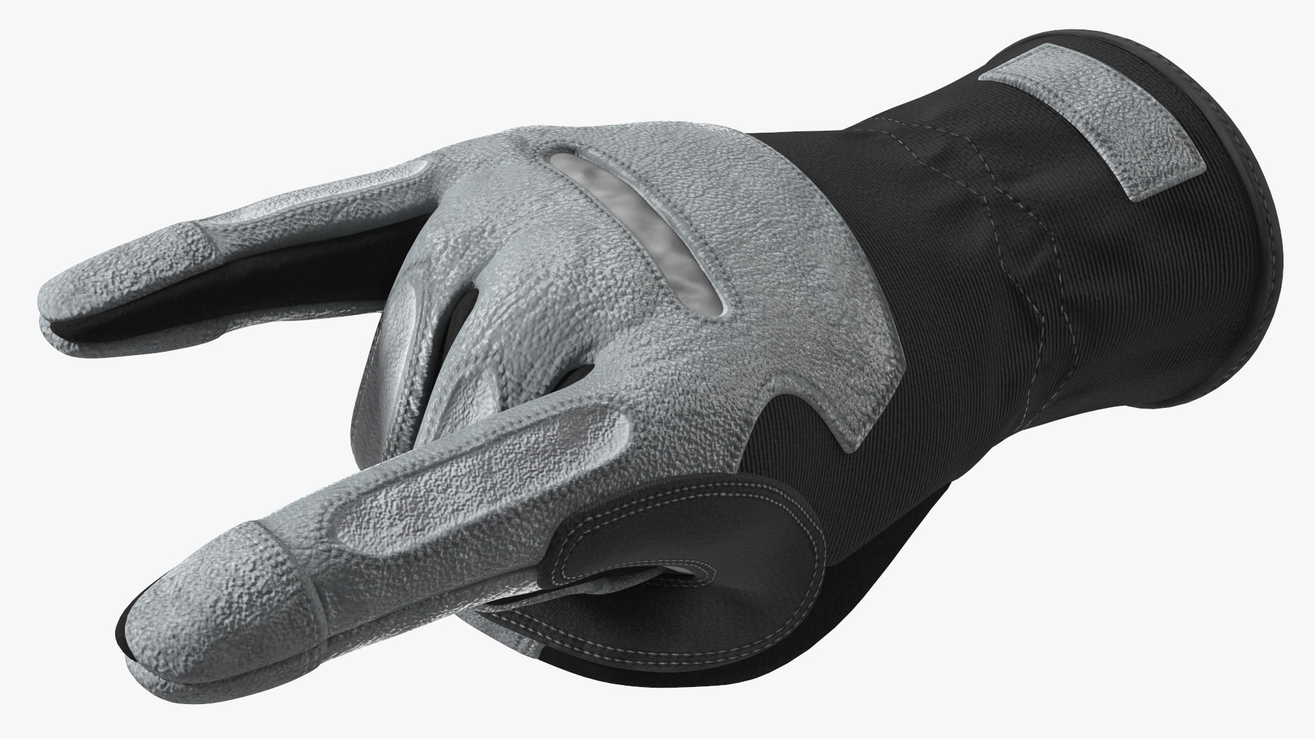 Heavy Duty Safety Gloves Sign of the Horns 3D