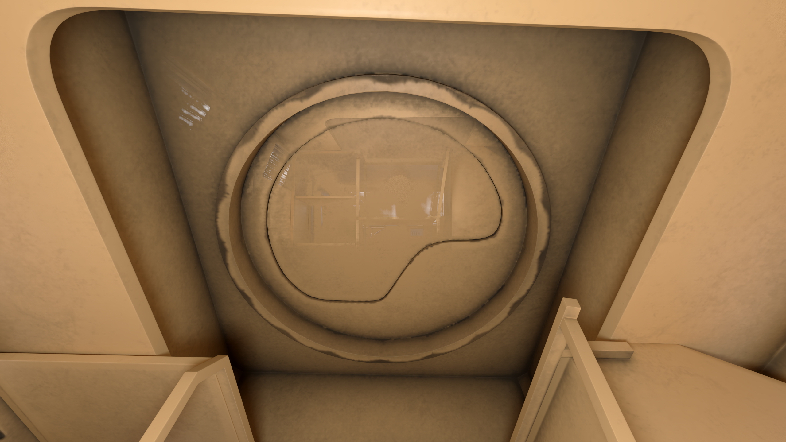 3D Military Armored Vehicle Sandy Simplified