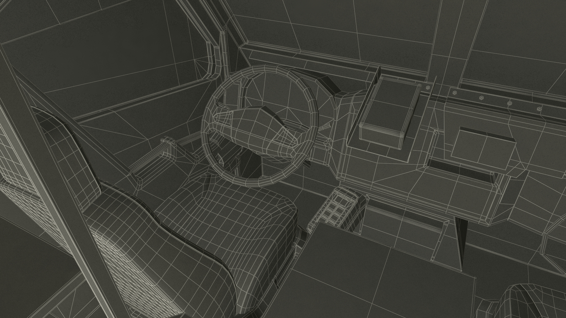 3D Military Armored Vehicle Sandy Simplified