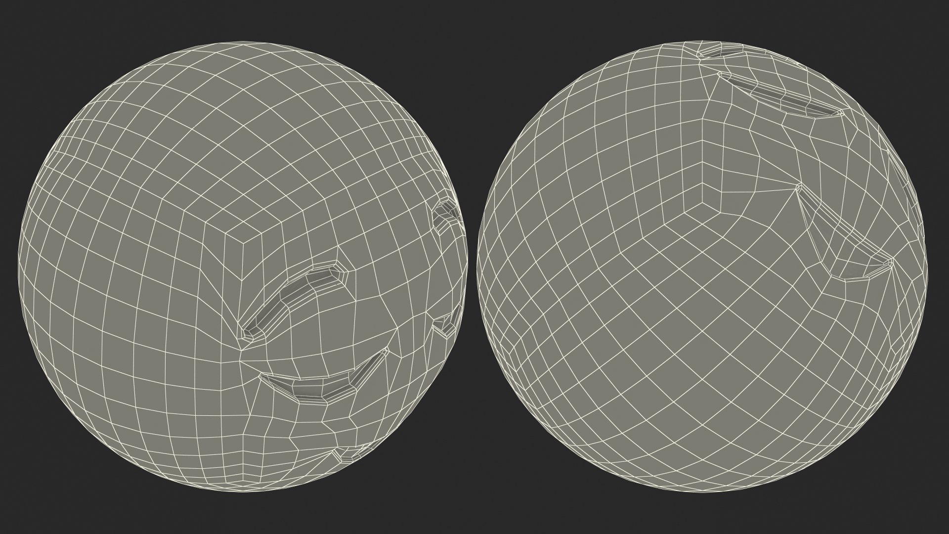 Relieved Emoji 3D model