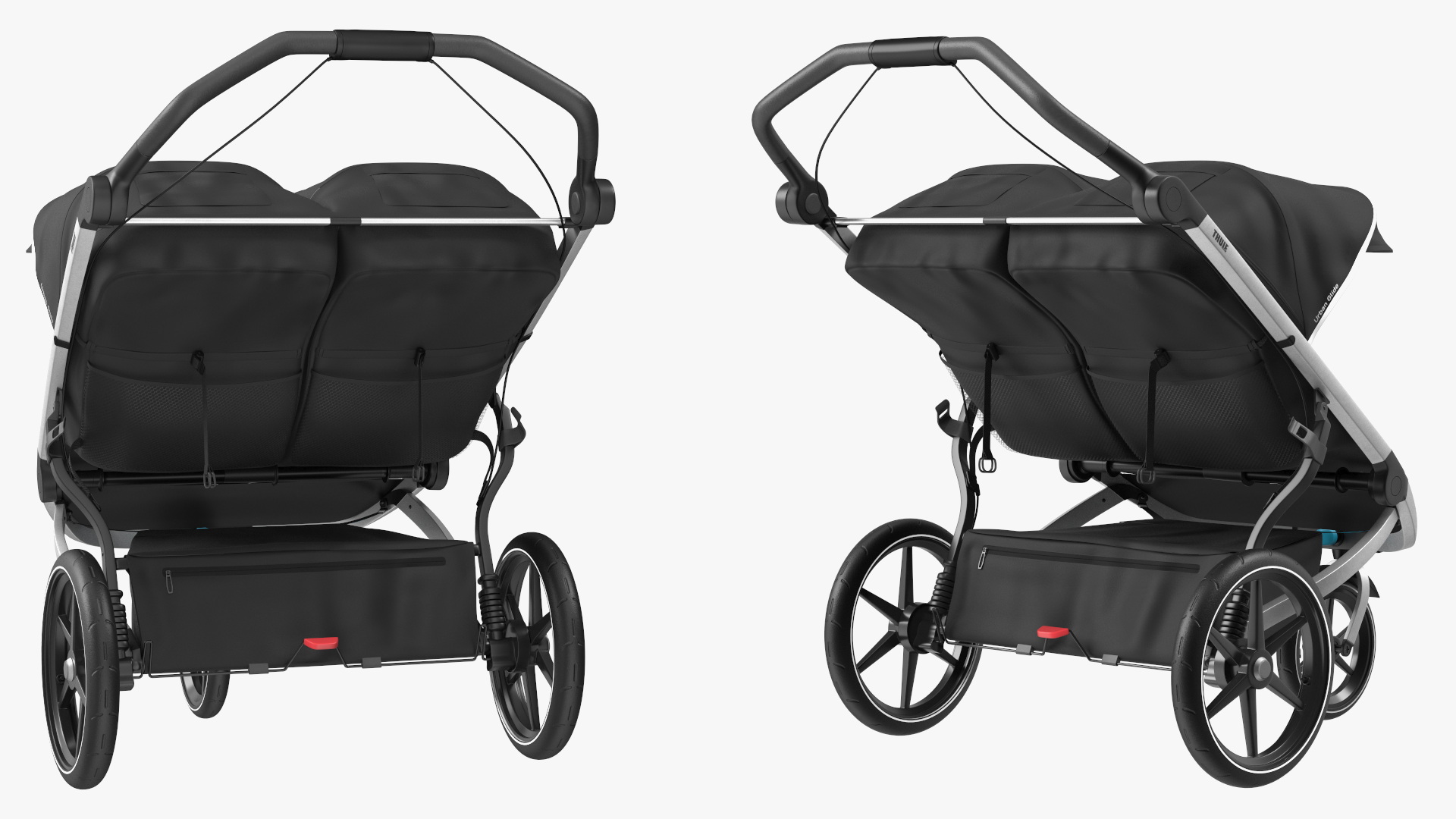 3D model Thule Urban Glide 2 Double Stroller
