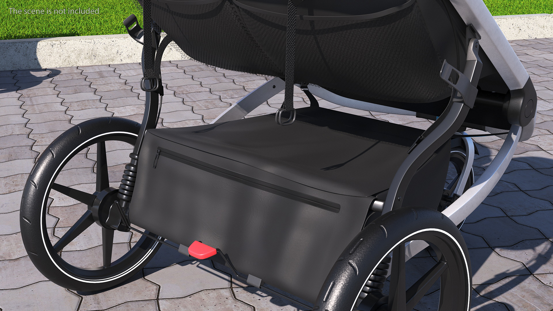 3D model Thule Urban Glide 2 Double Stroller