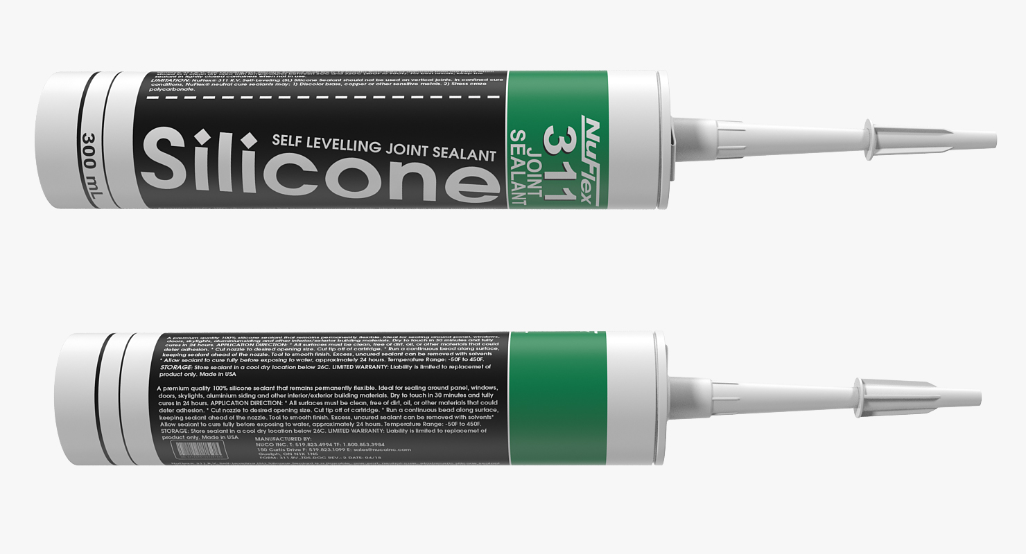 3D Silicone Sealant Tube