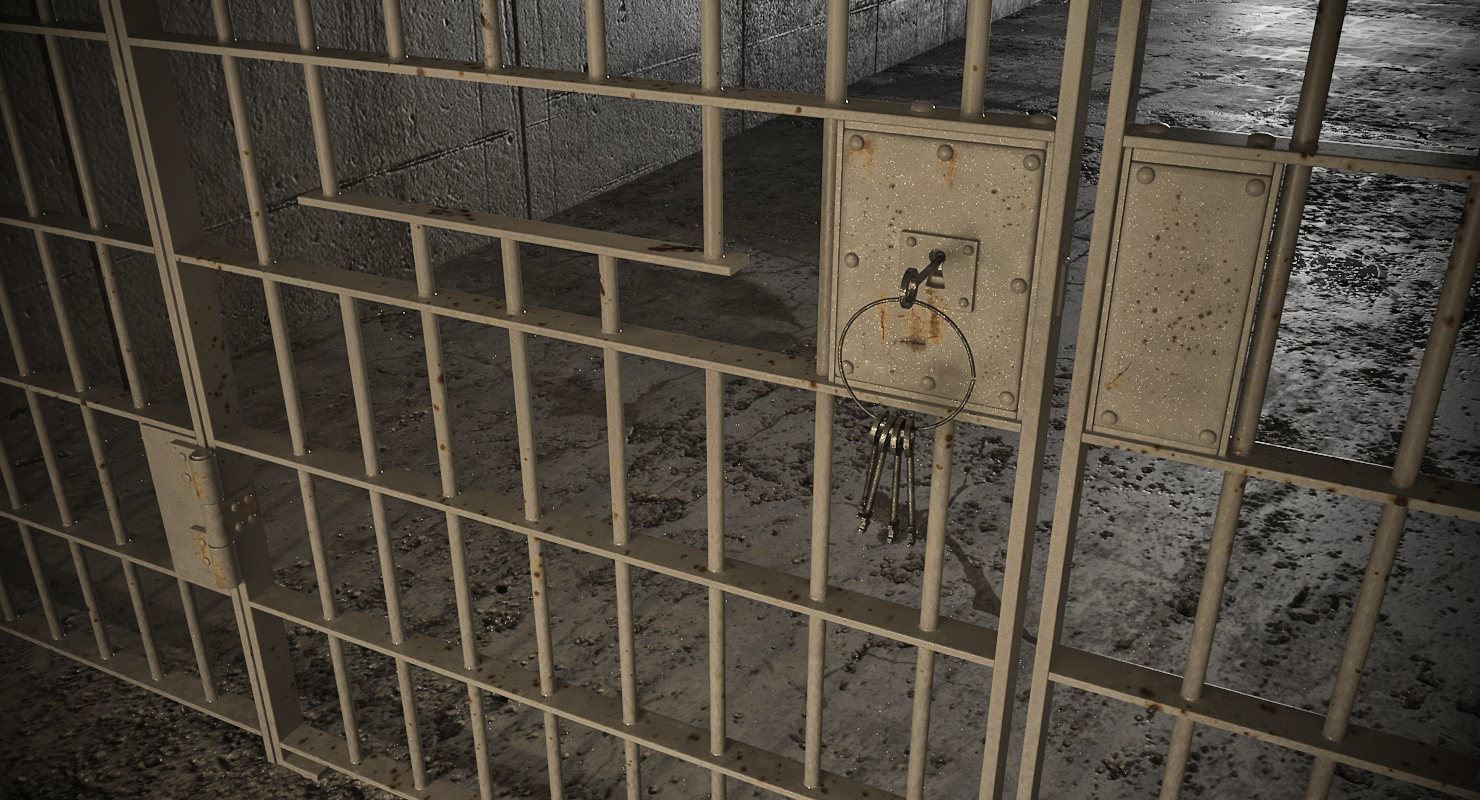 3D Prison Bars