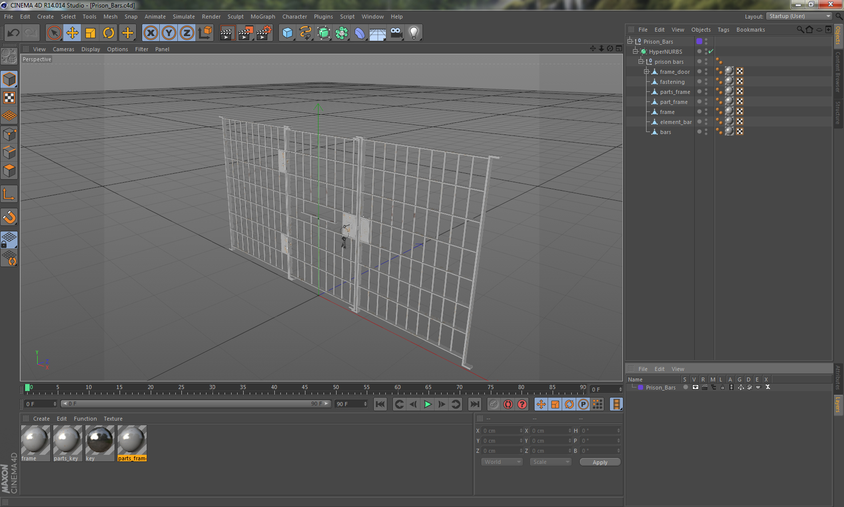 3D Prison Bars