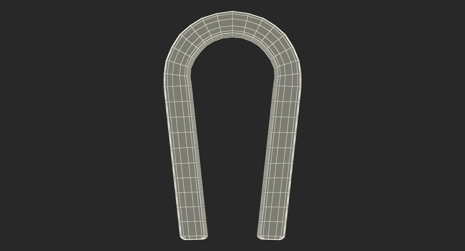 3D Horseshoe Magnet