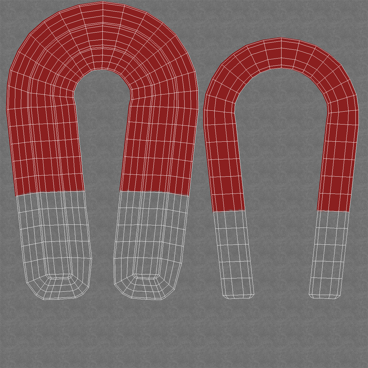 3D Horseshoe Magnet