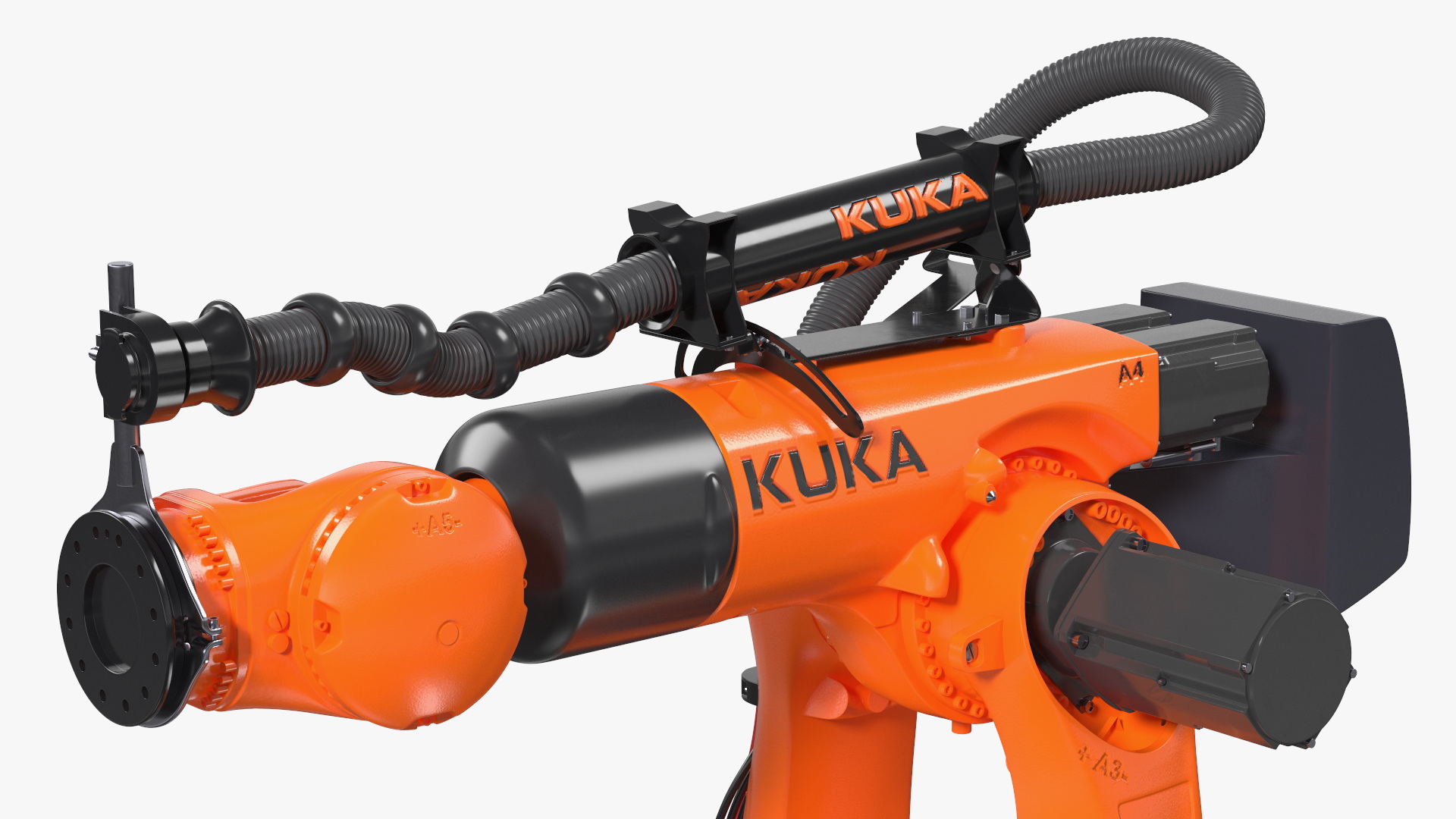 Ultra Robot Arm KUKA KR FORTEC On Skids KL 5000 3D