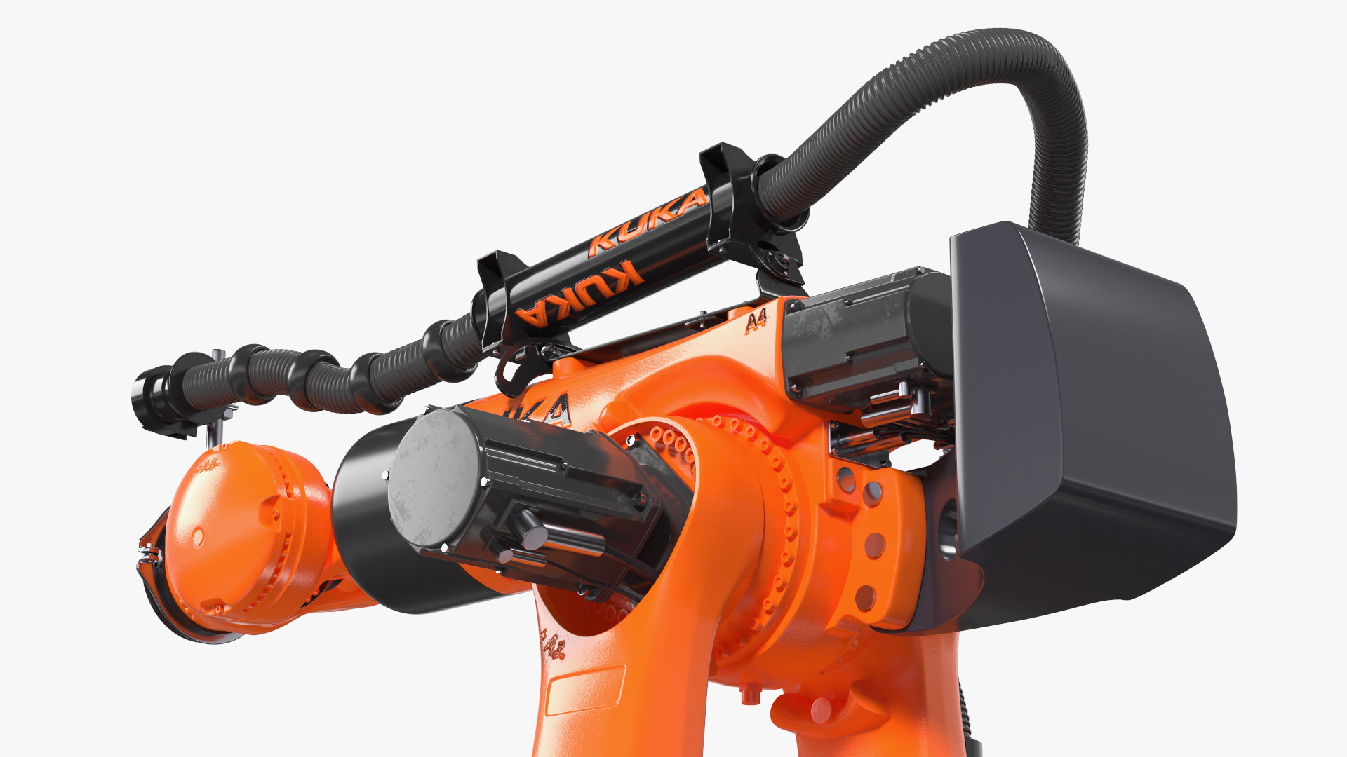 Ultra Robot Arm KUKA KR FORTEC On Skids KL 5000 3D