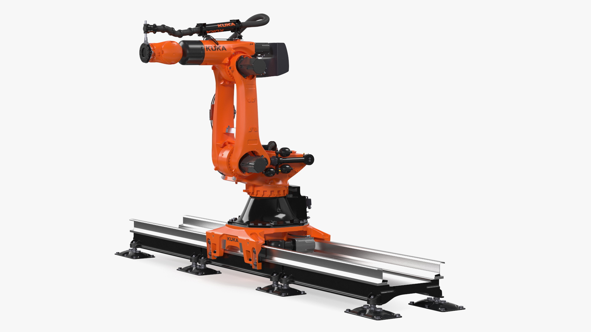 Ultra Robot Arm KUKA KR FORTEC On Skids KL 5000 3D