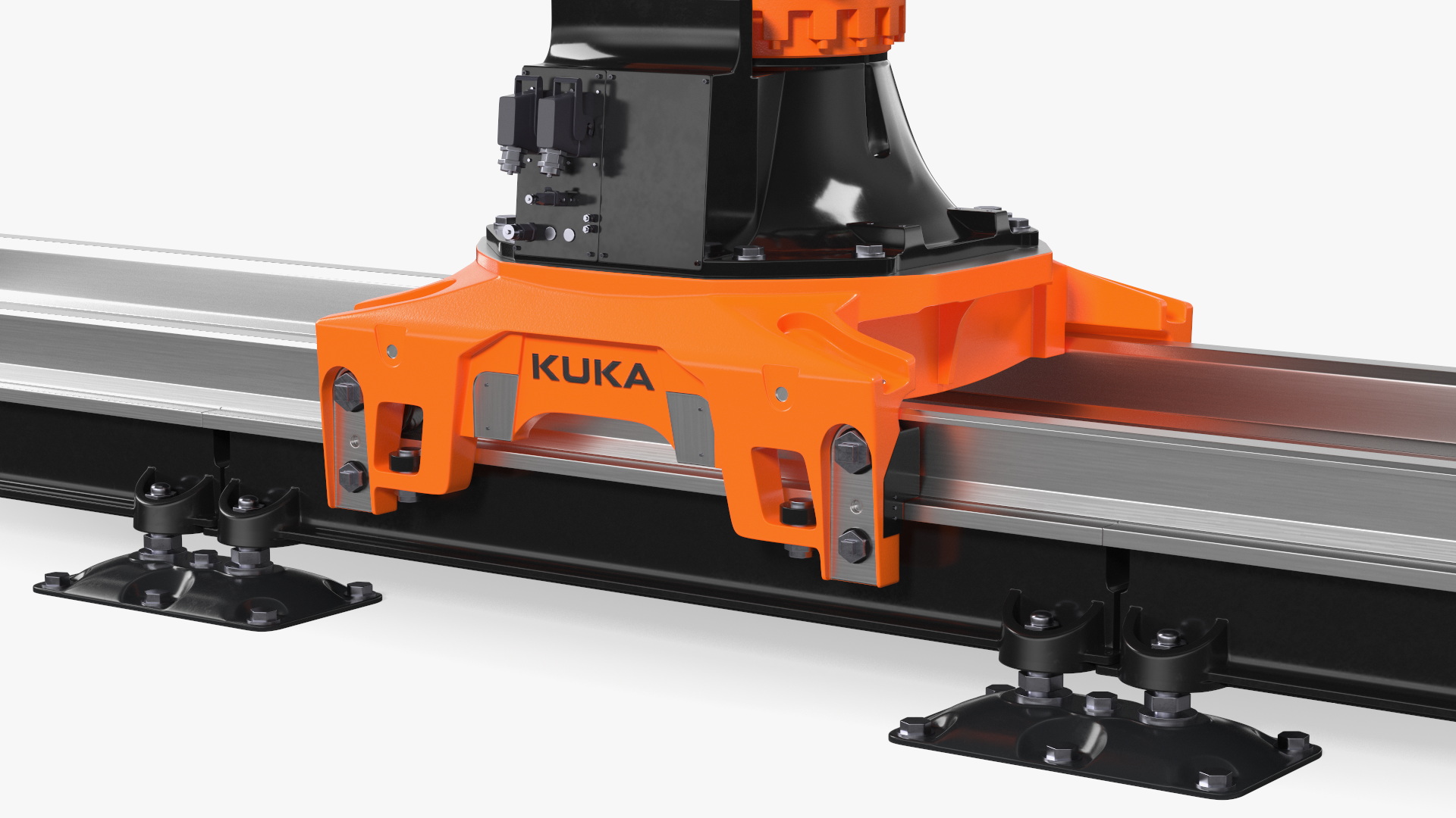 Ultra Robot Arm KUKA KR FORTEC On Skids KL 5000 3D
