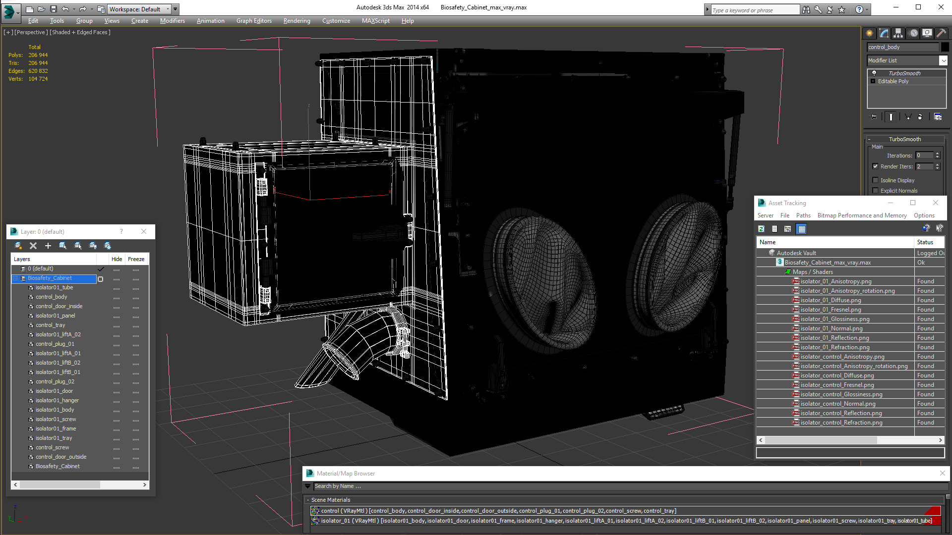 Biosafety Cabinet 3D