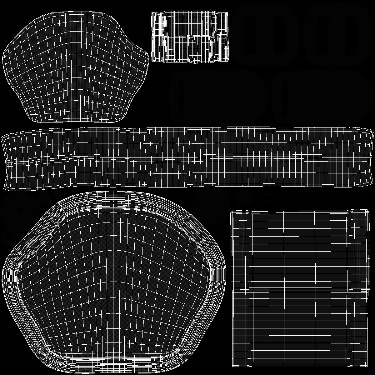 3D model Fabric Carry Holster