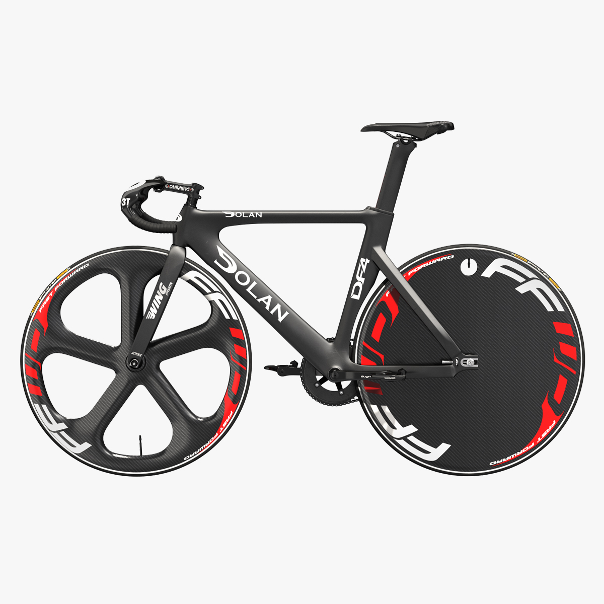 Carbon Track Bike Dolan DF4, view 11