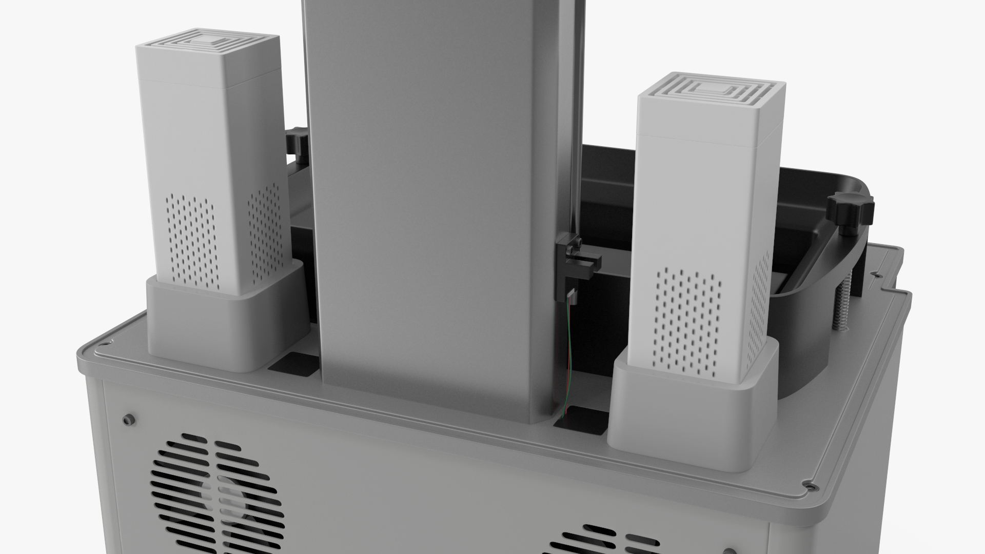 3D 3D Printer with Plastic Case model