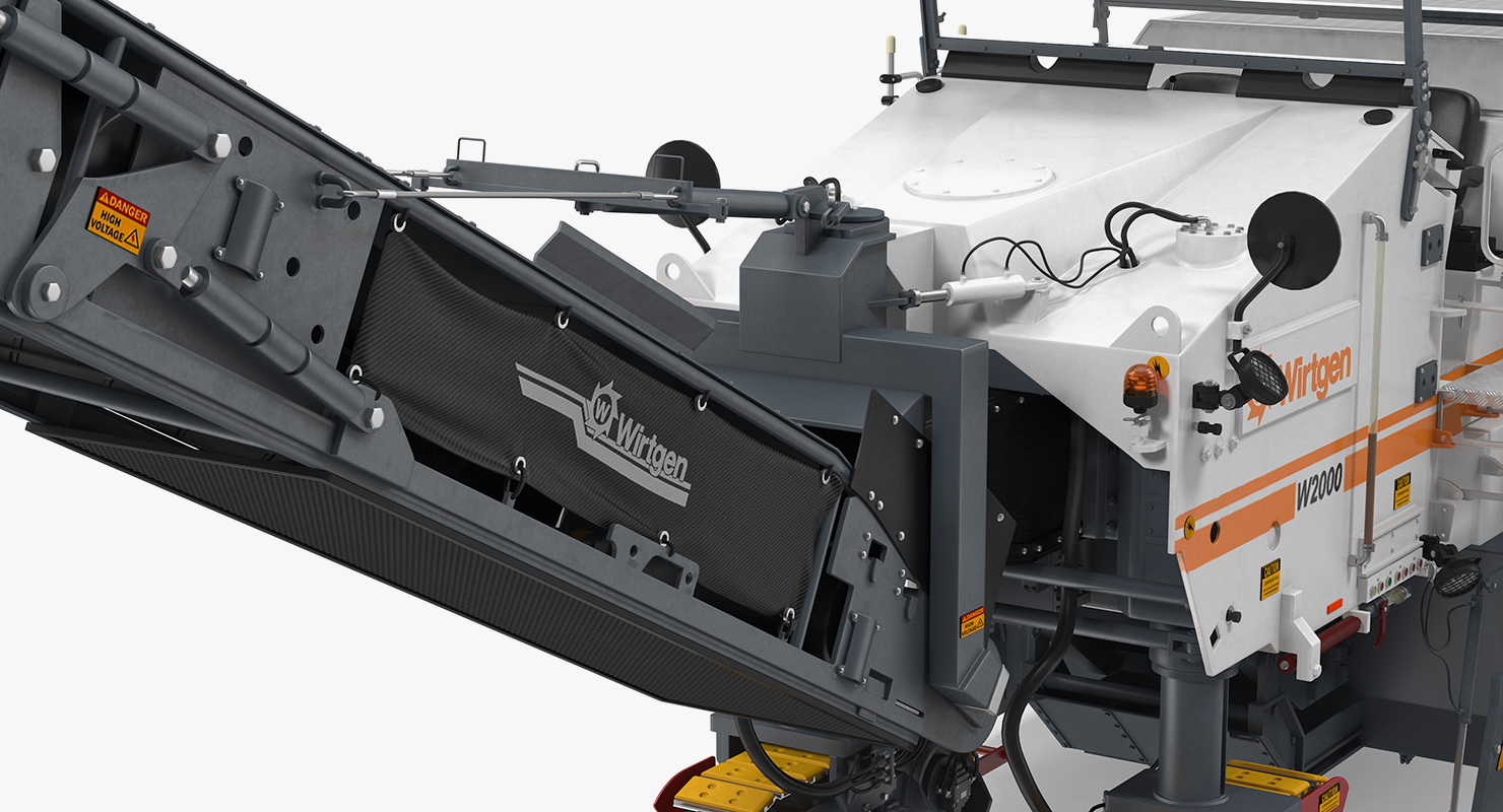 3D Asphalt Milling Machine Wirtgen W2000 Clean model