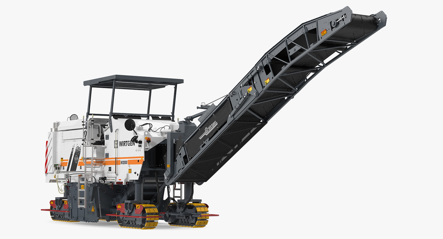 3D Asphalt Milling Machine Wirtgen W2000 Clean model