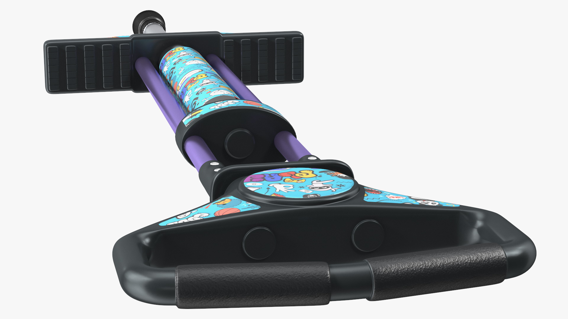 Pogo Stick Spring Powered for Kids 3D model