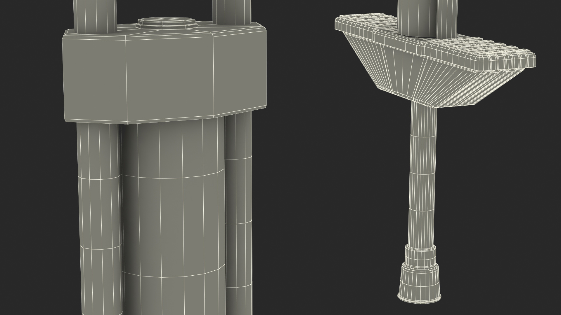 Pogo Stick Spring Powered for Kids 3D model