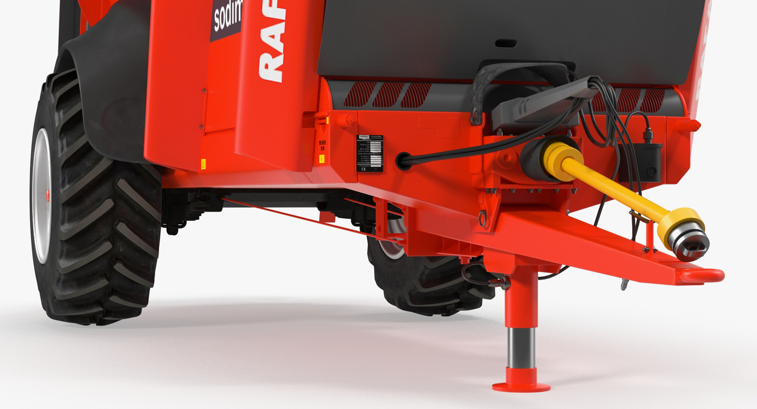3D Manure Spreader Sodimac Rafal 3300 Rigged