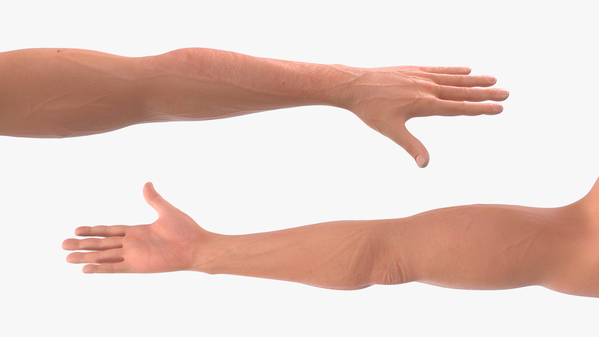 3D Fit Athletic Man T-Pose model