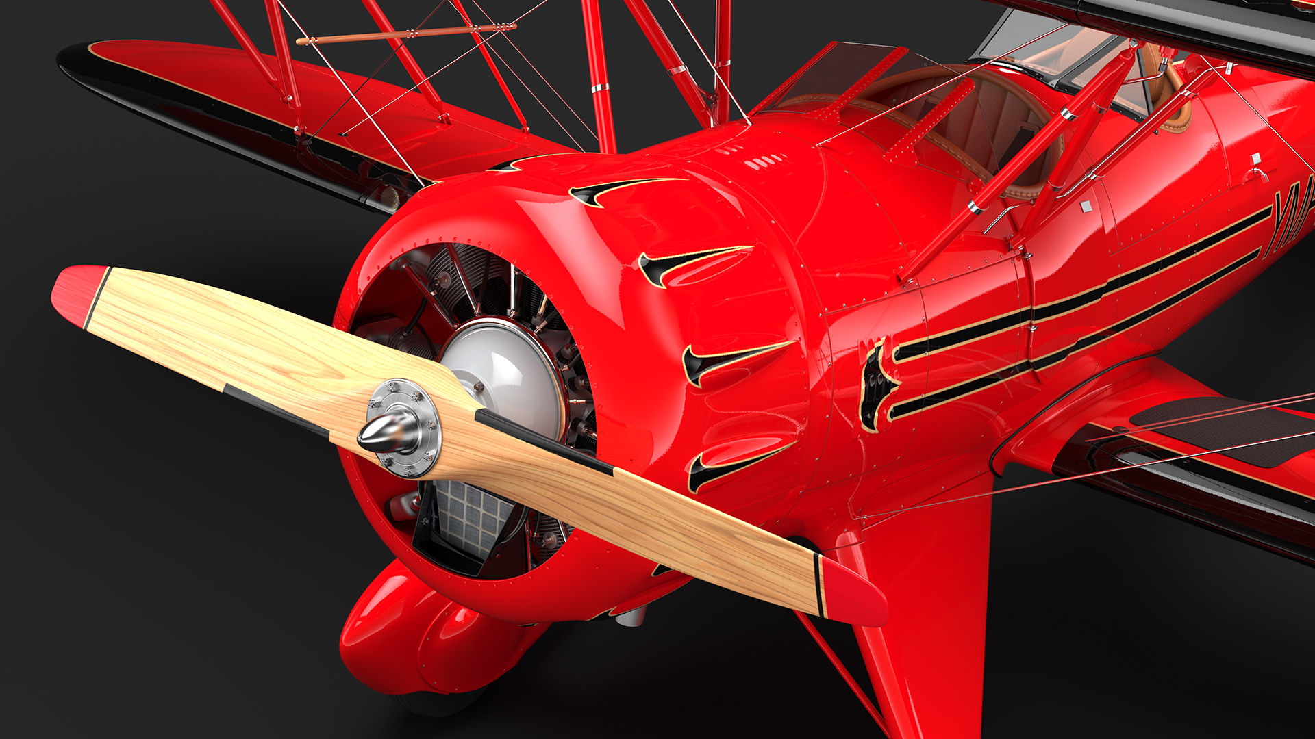 3D model Spirit of 30A Coastal Biplane YMF-5