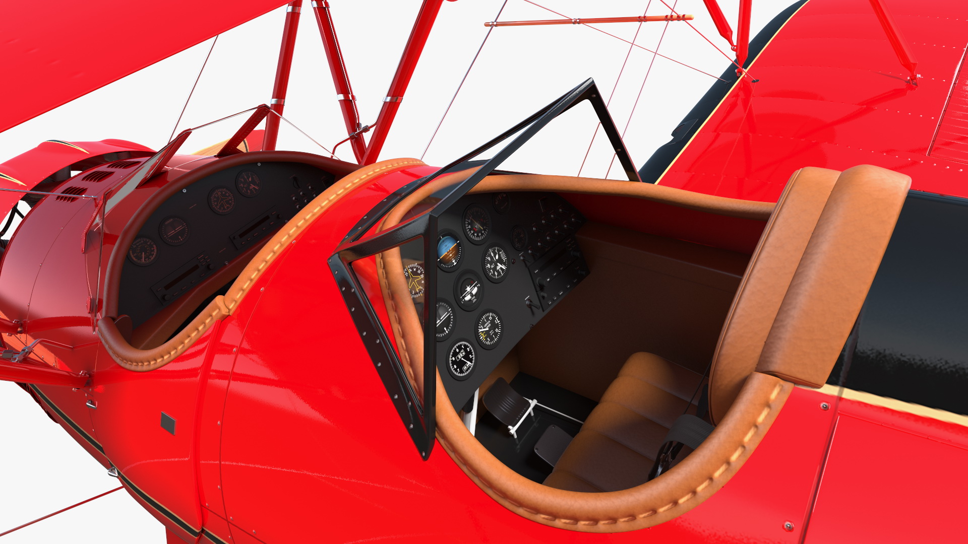 3D model Spirit of 30A Coastal Biplane YMF-5