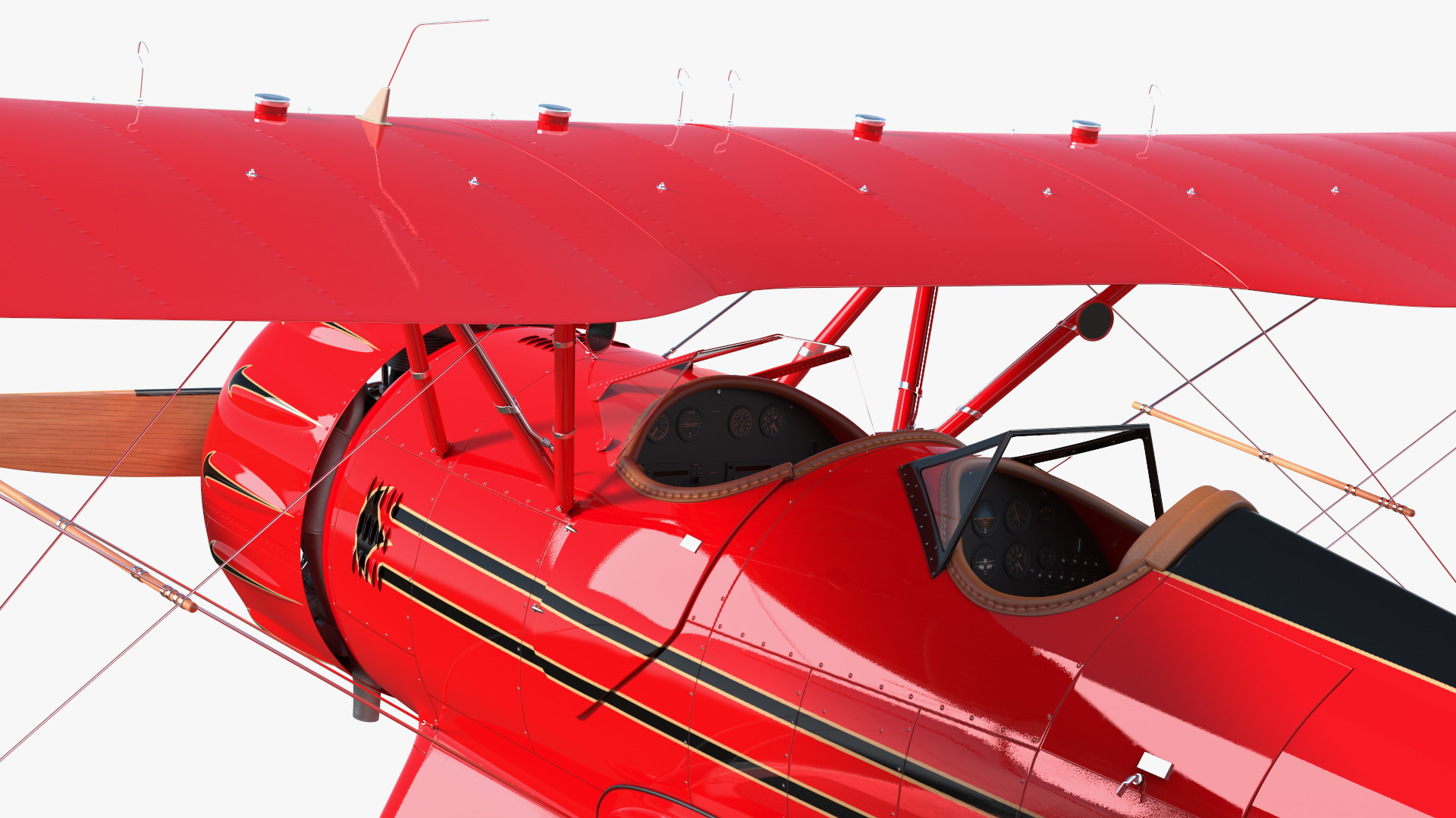 3D model Spirit of 30A Coastal Biplane YMF-5