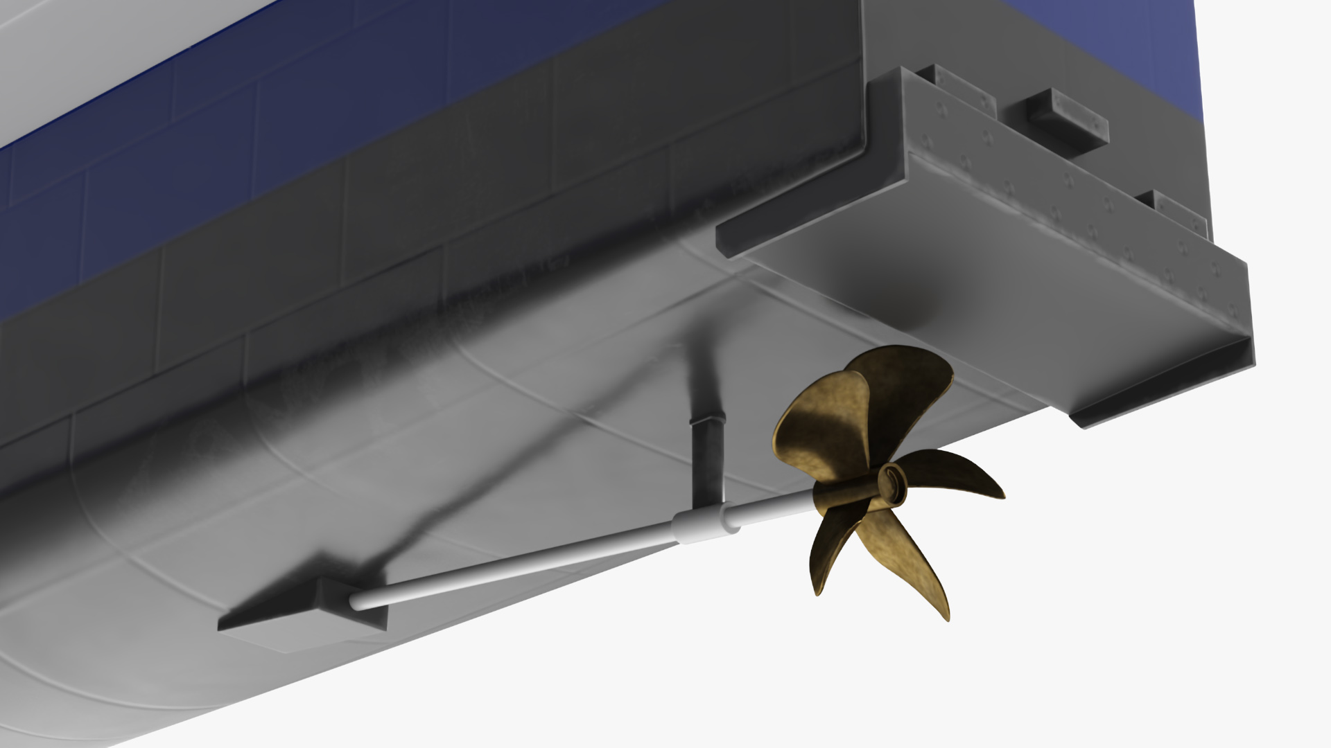 NYC Passenger Ferry Boat 3D model