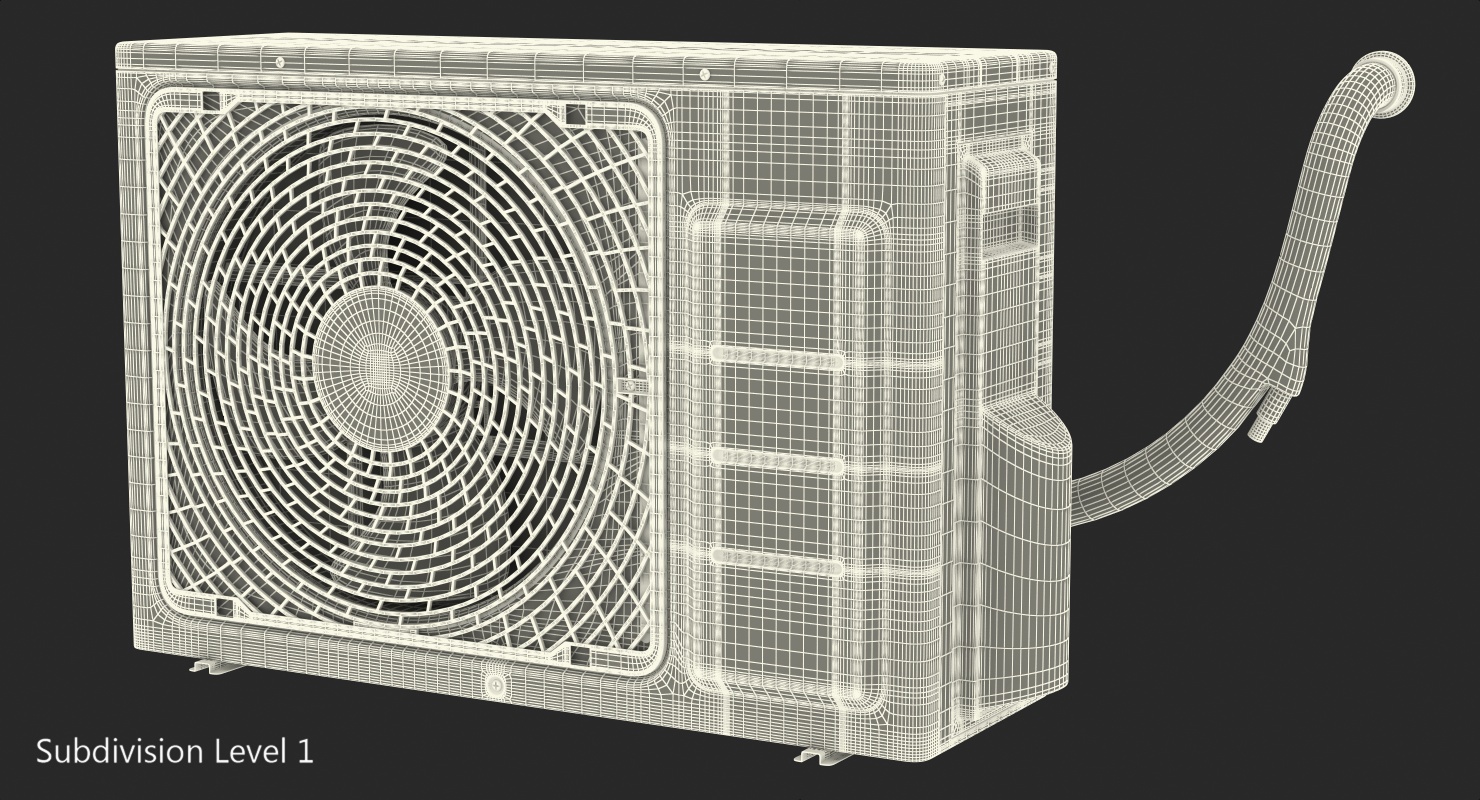 3D Conditioner Inverter Outdoor Unit Generic