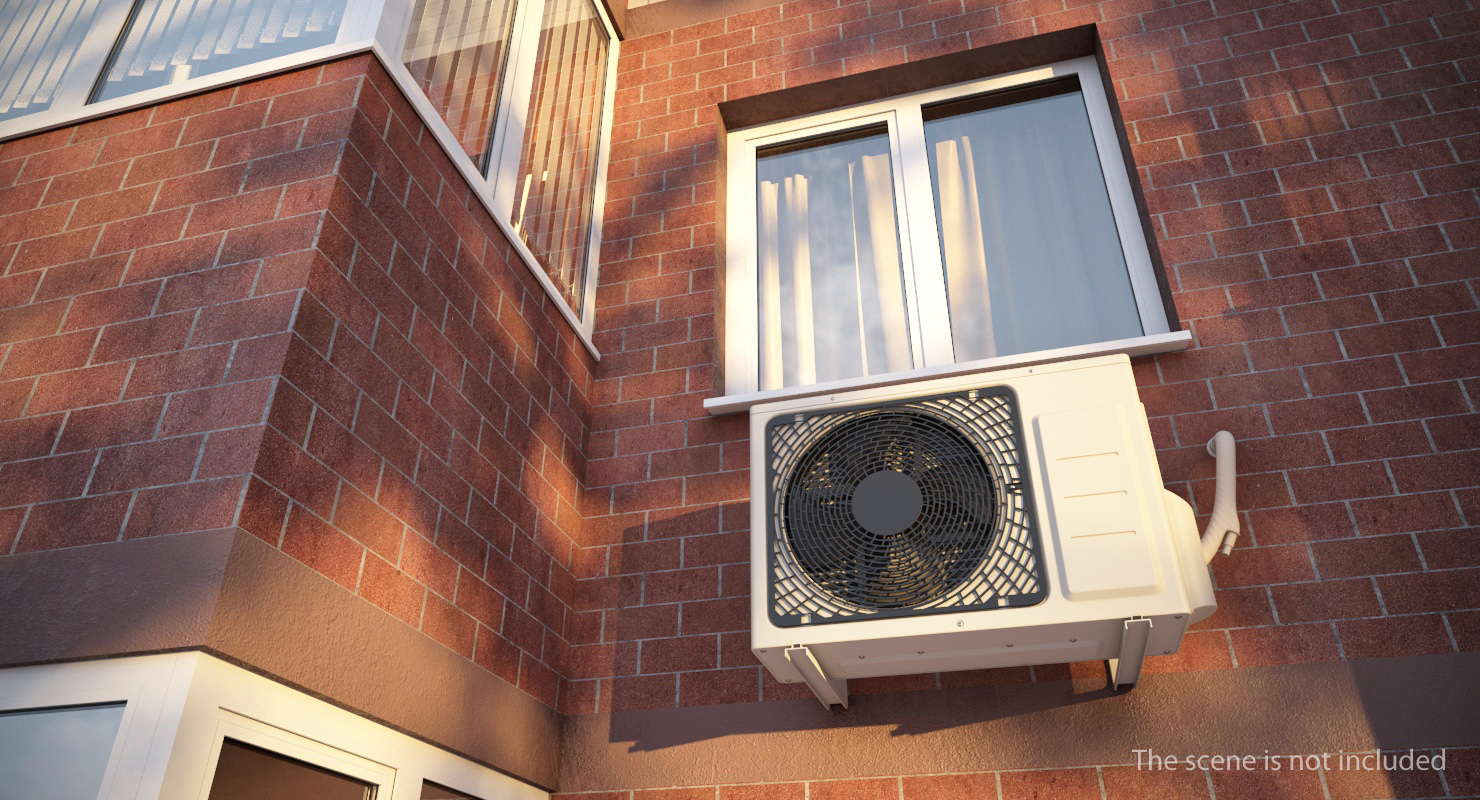 3D Conditioner Inverter Outdoor Unit Generic