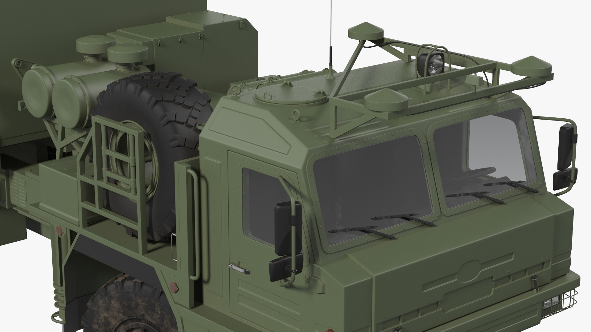3D Mobile Tracking Radar Vityaz 50R6 model