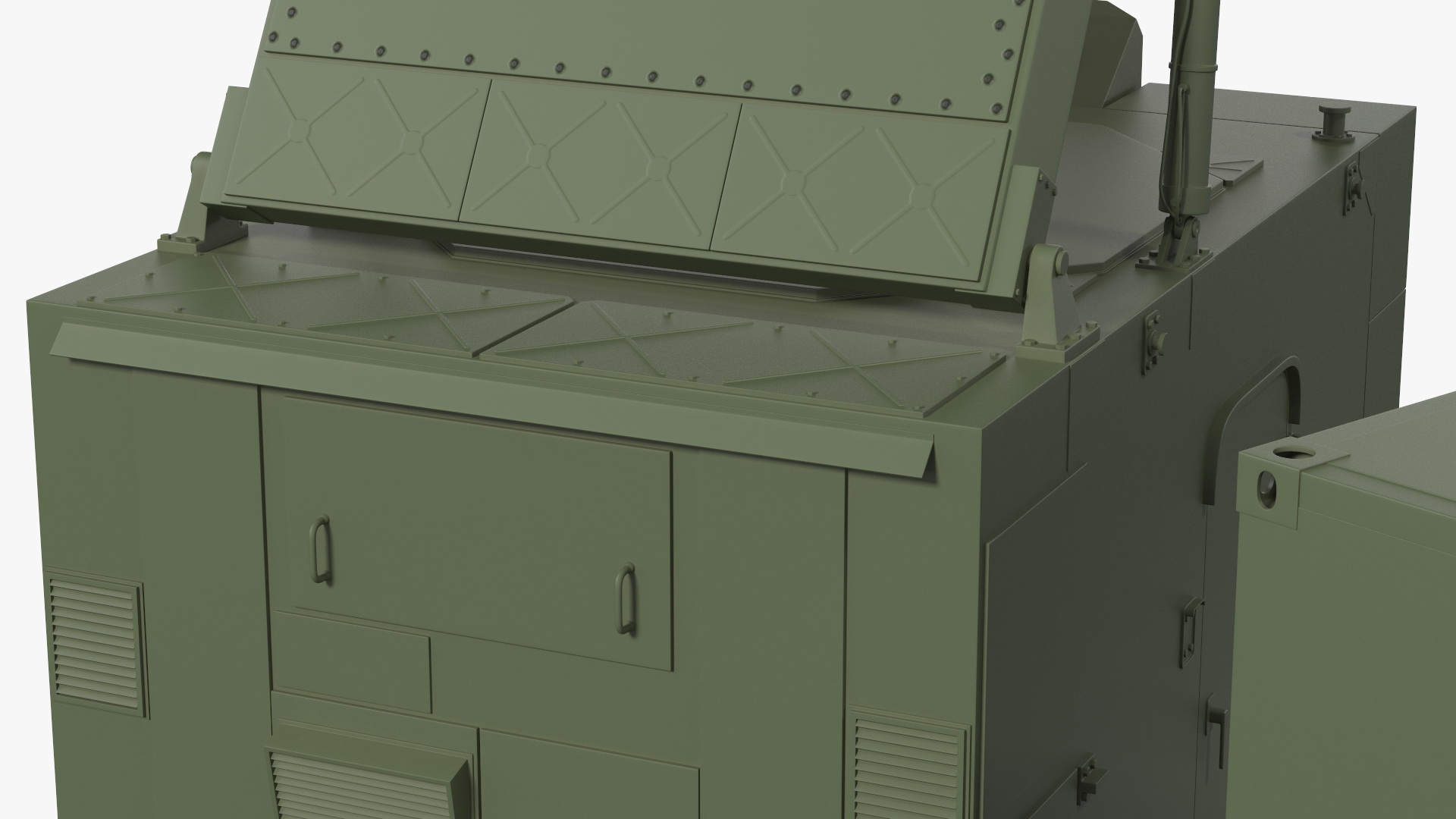 3D Mobile Tracking Radar Vityaz 50R6 model