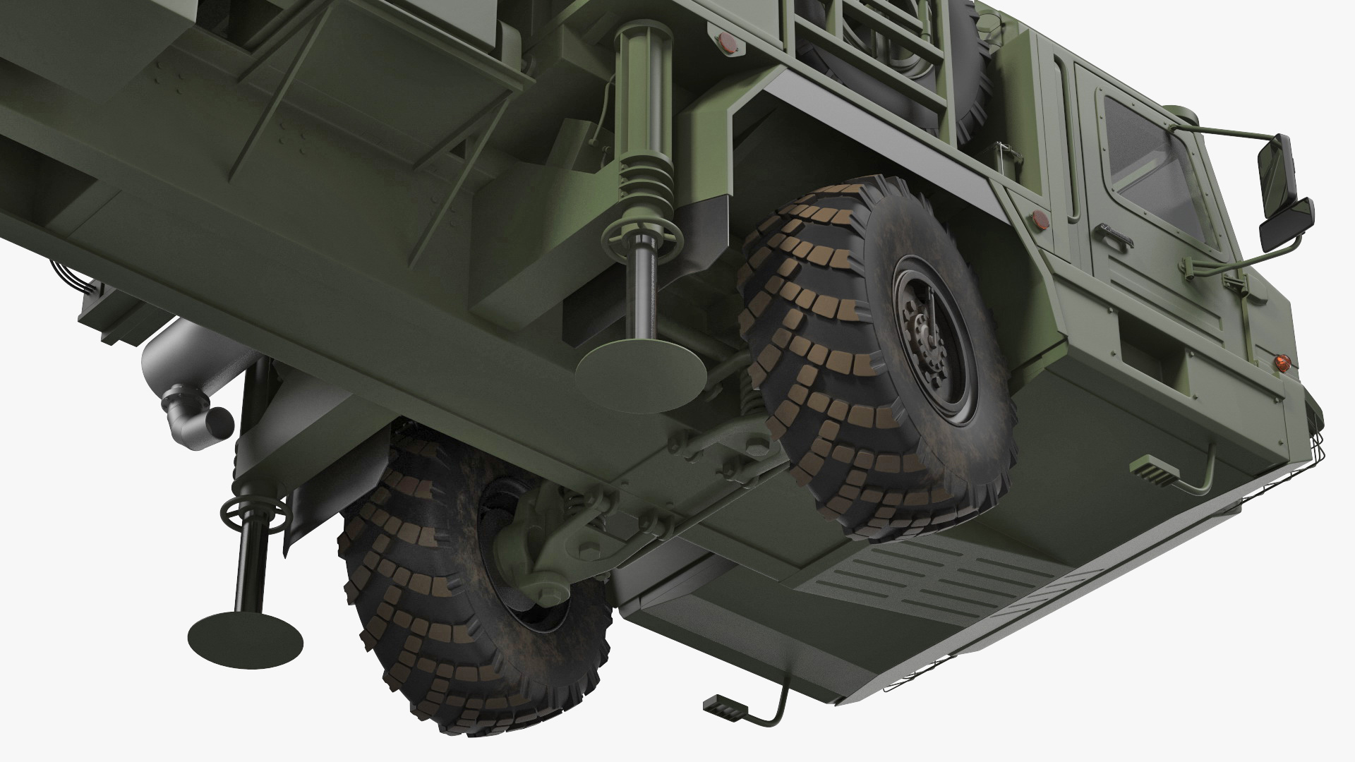 3D Mobile Tracking Radar Vityaz 50R6 model