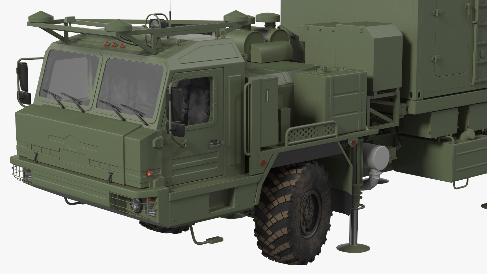 3D Mobile Tracking Radar Vityaz 50R6 model