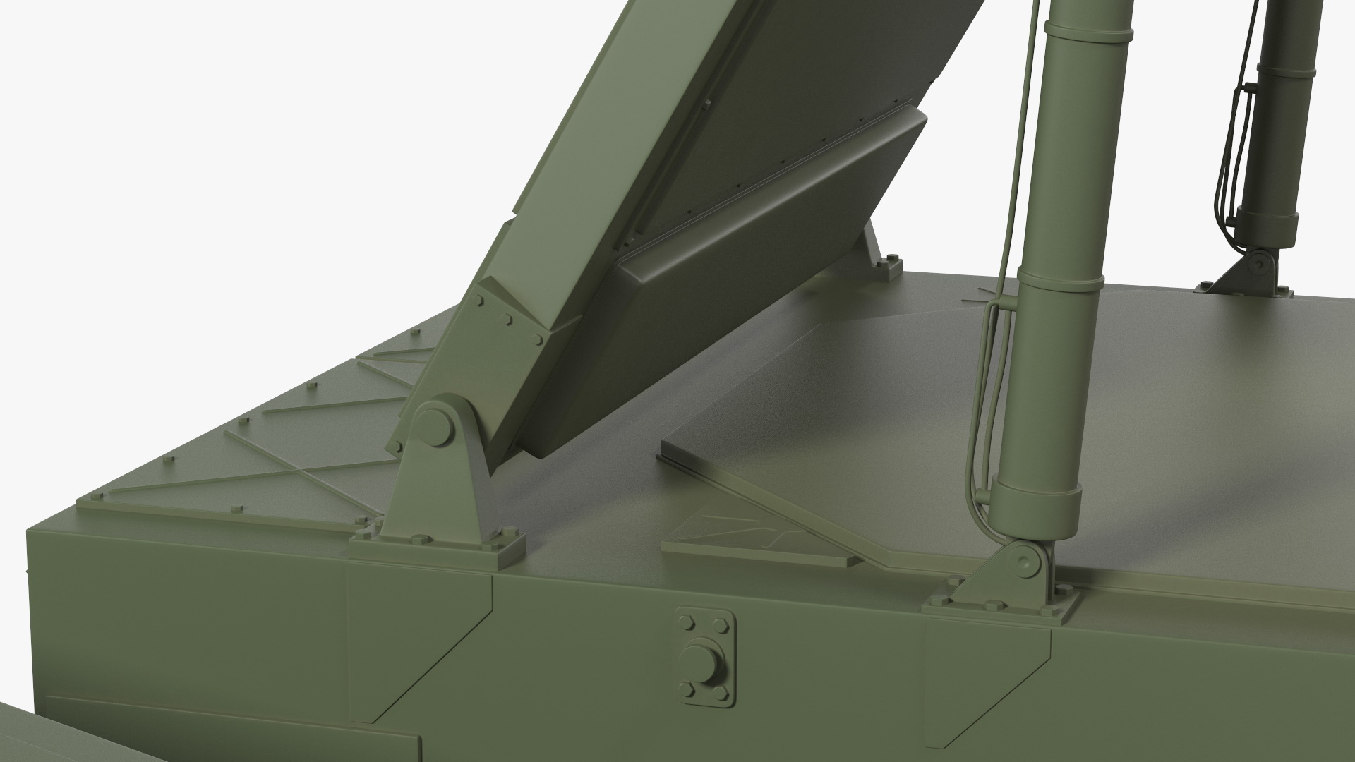 3D Mobile Tracking Radar Vityaz 50R6 model