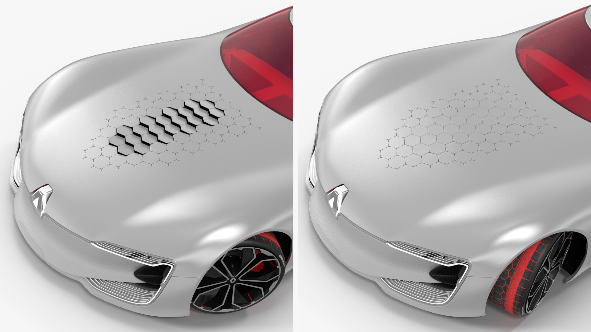 3D 2016 Renault Trezor Concept Rigged for Maya model
