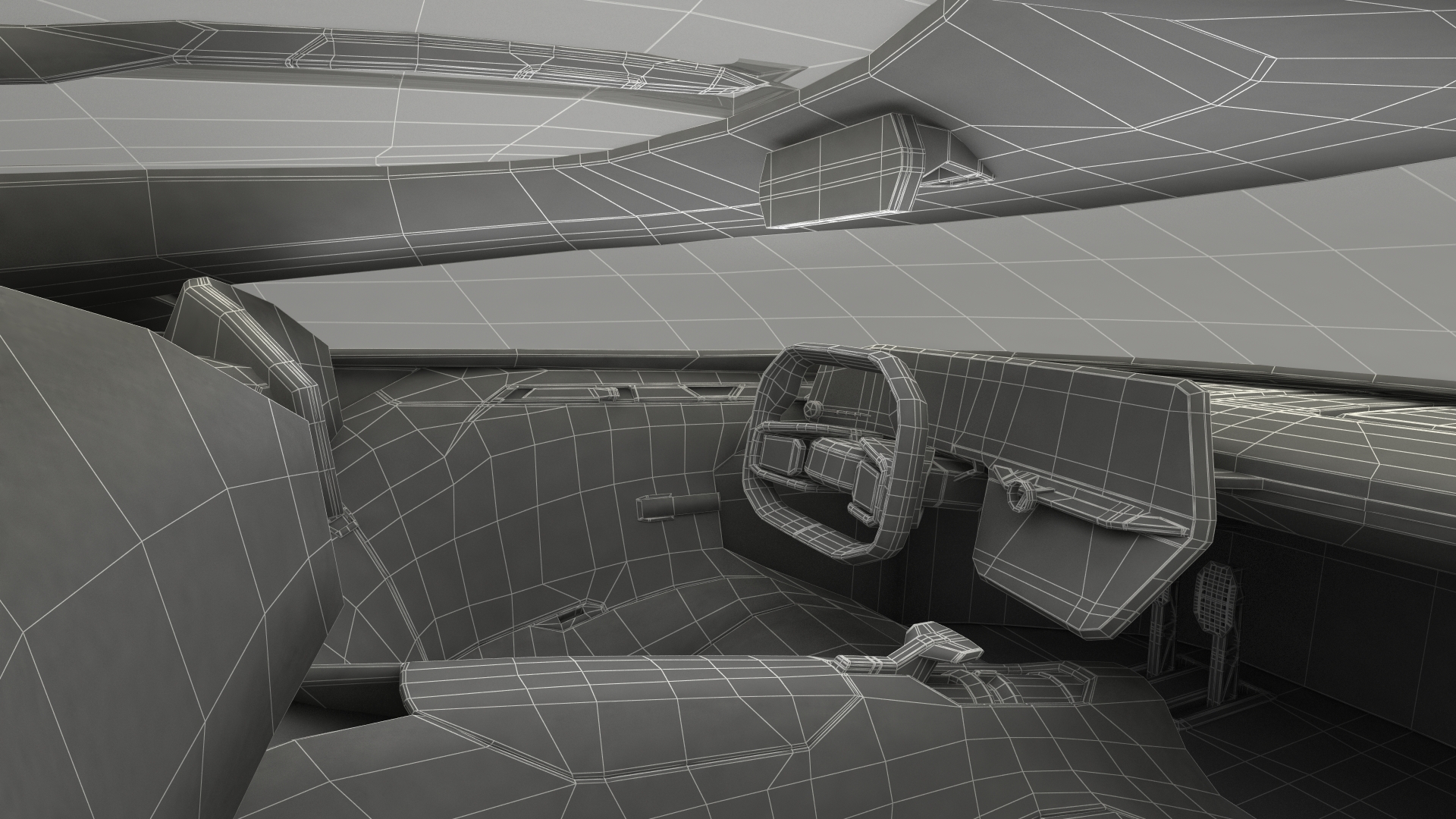 3D 2016 Renault Trezor Concept Rigged for Maya model