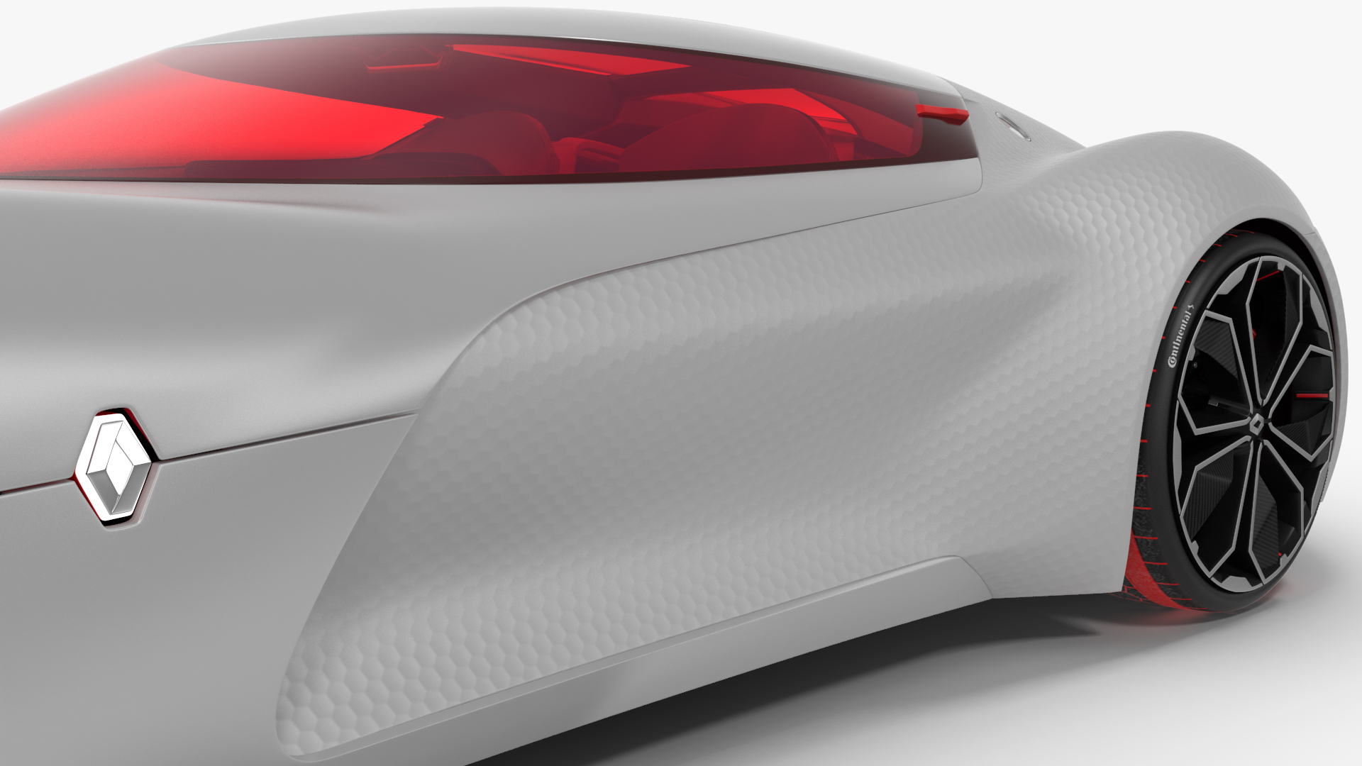 3D 2016 Renault Trezor Concept Rigged for Maya model