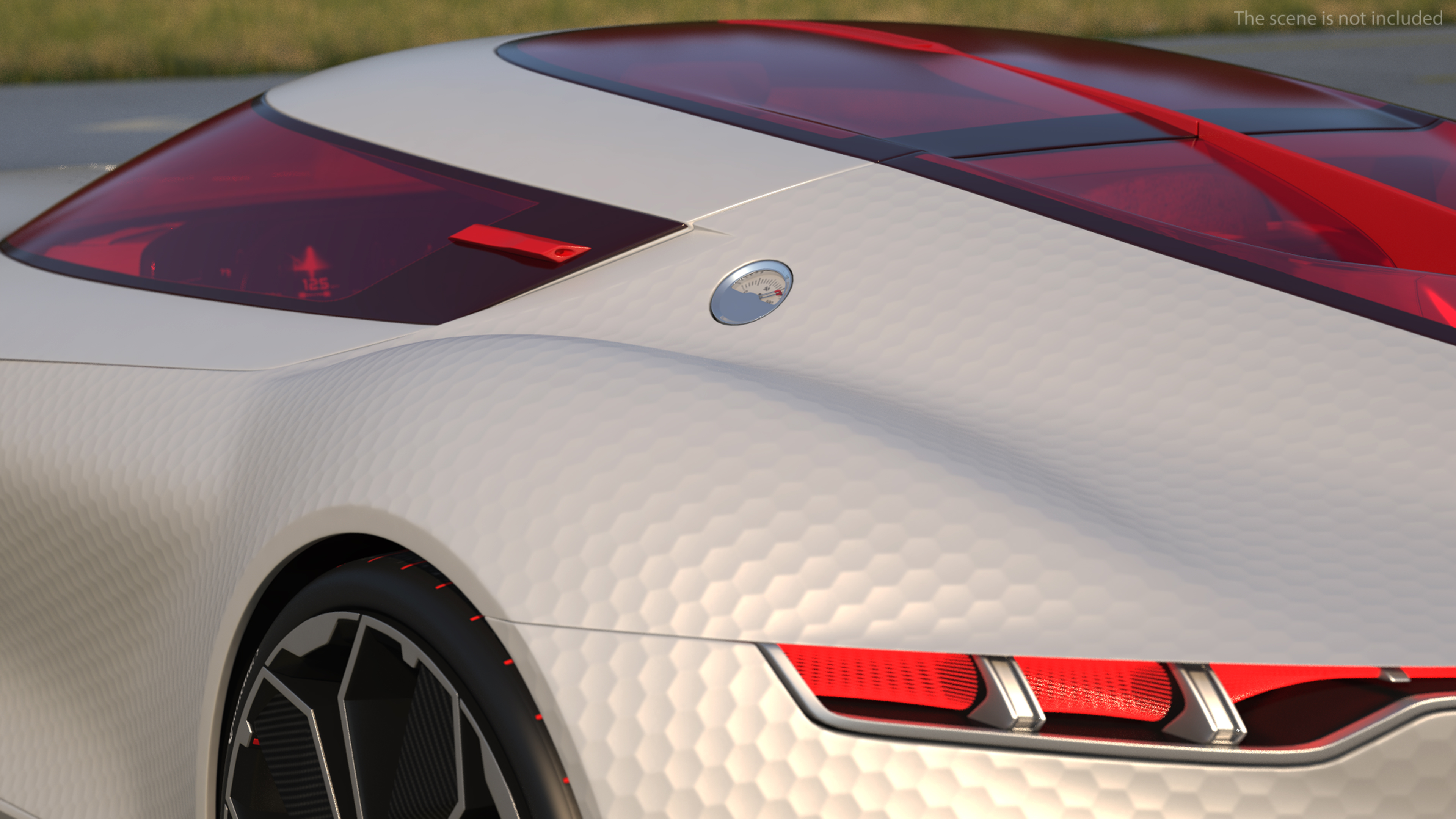 3D 2016 Renault Trezor Concept Rigged for Maya model