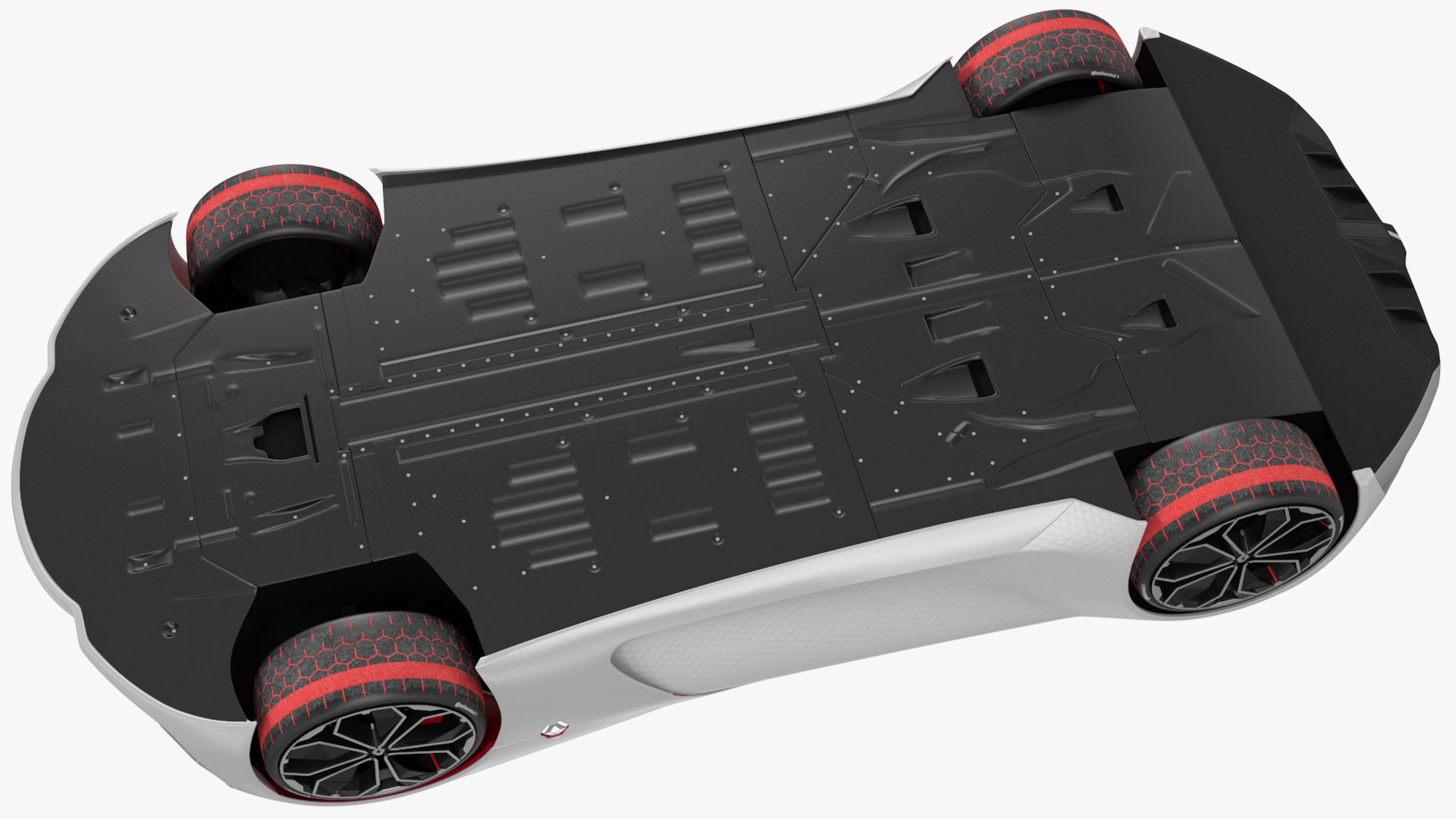 3D 2016 Renault Trezor Concept Rigged for Maya model