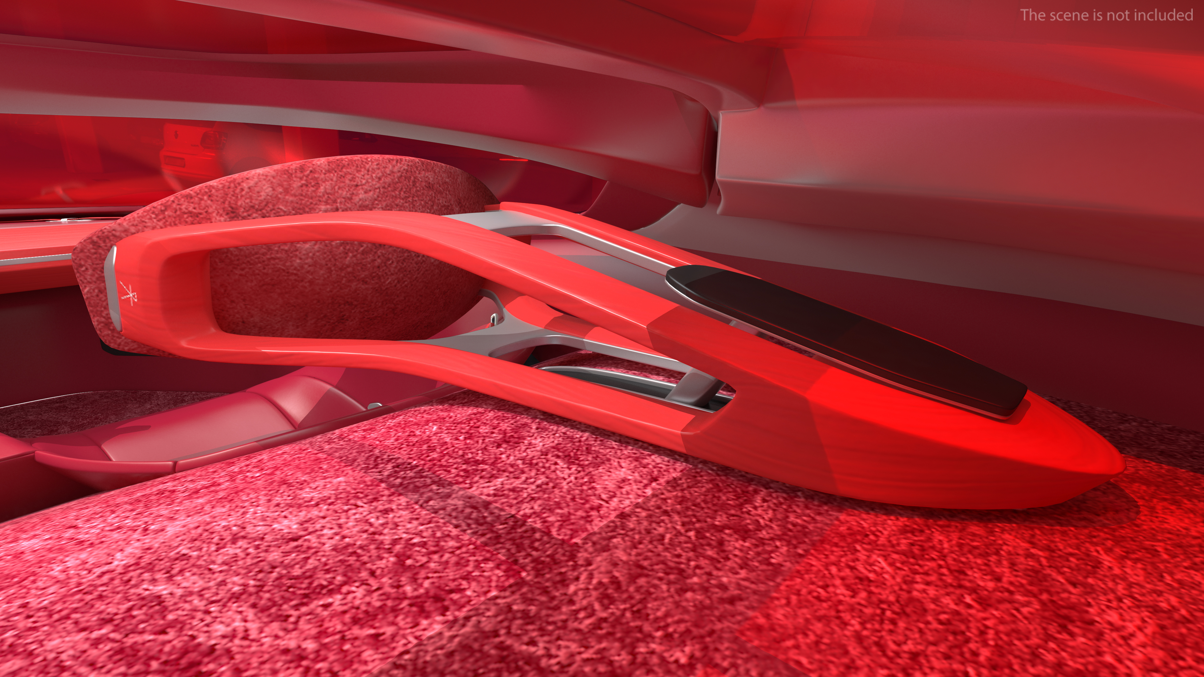 3D 2016 Renault Trezor Concept Rigged for Maya model