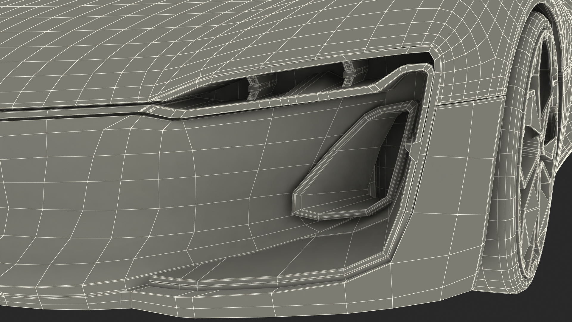 3D 2016 Renault Trezor Concept Rigged for Maya model