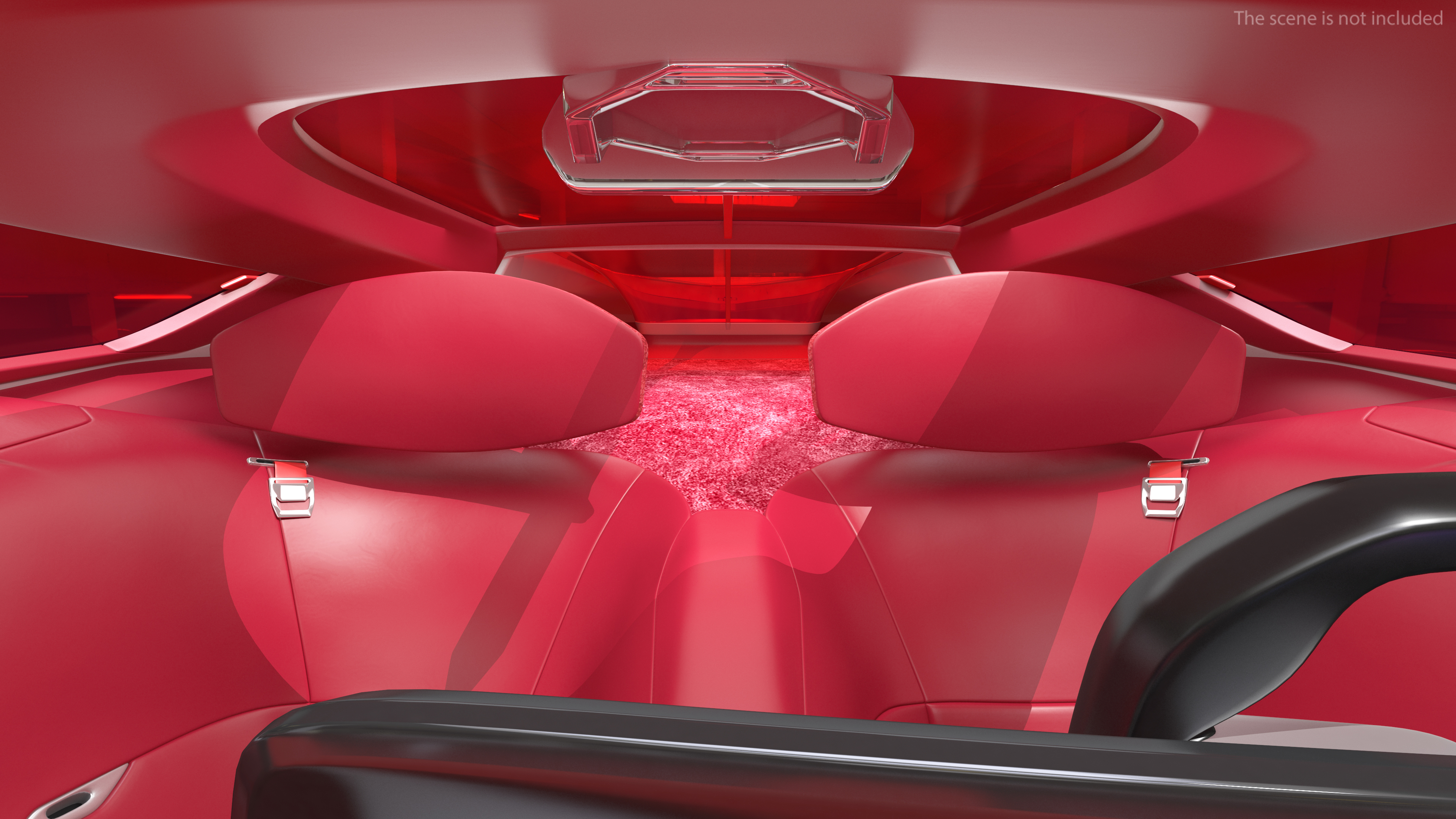 3D 2016 Renault Trezor Concept Rigged for Maya model