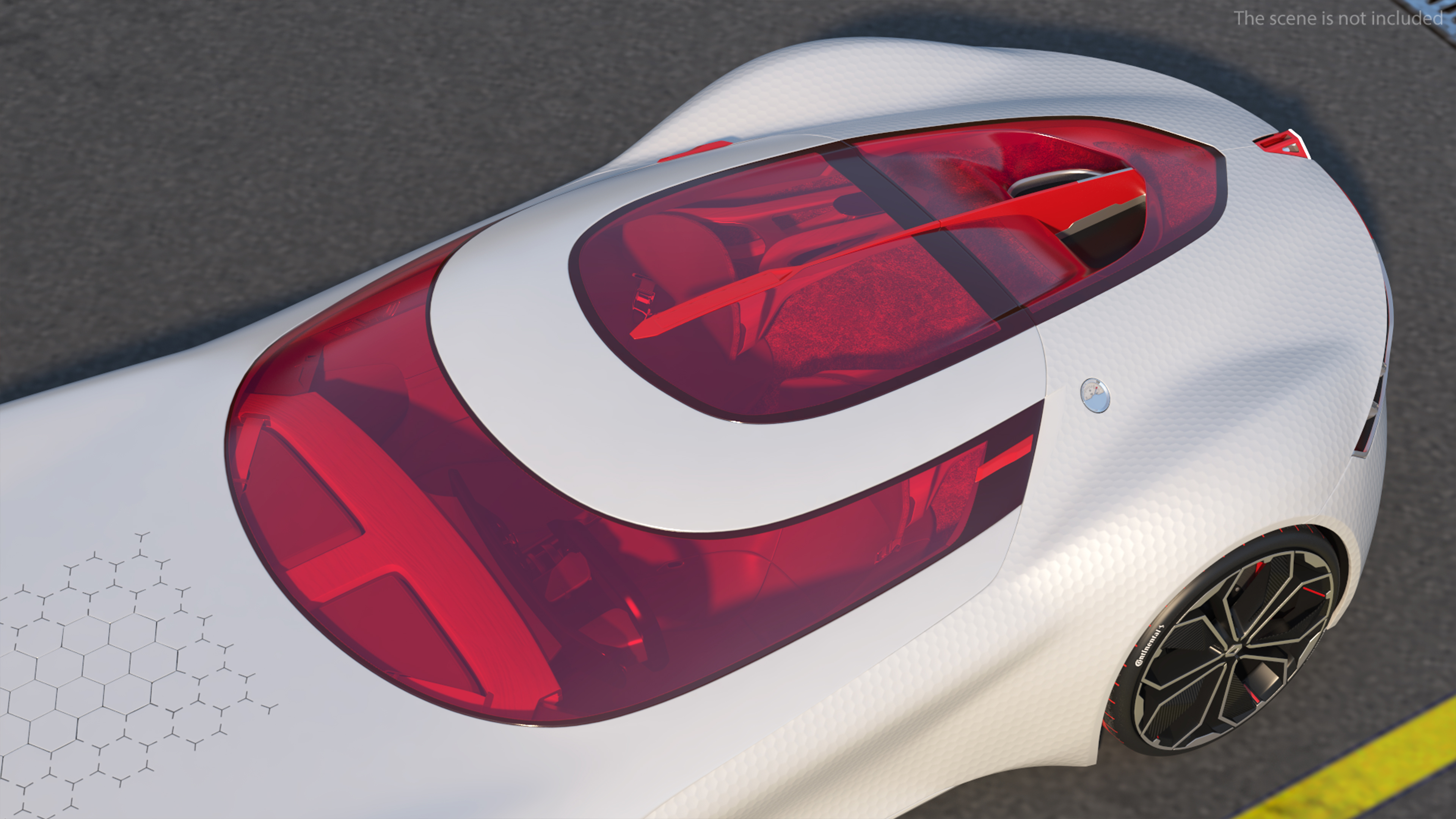 3D 2016 Renault Trezor Concept Rigged for Maya model