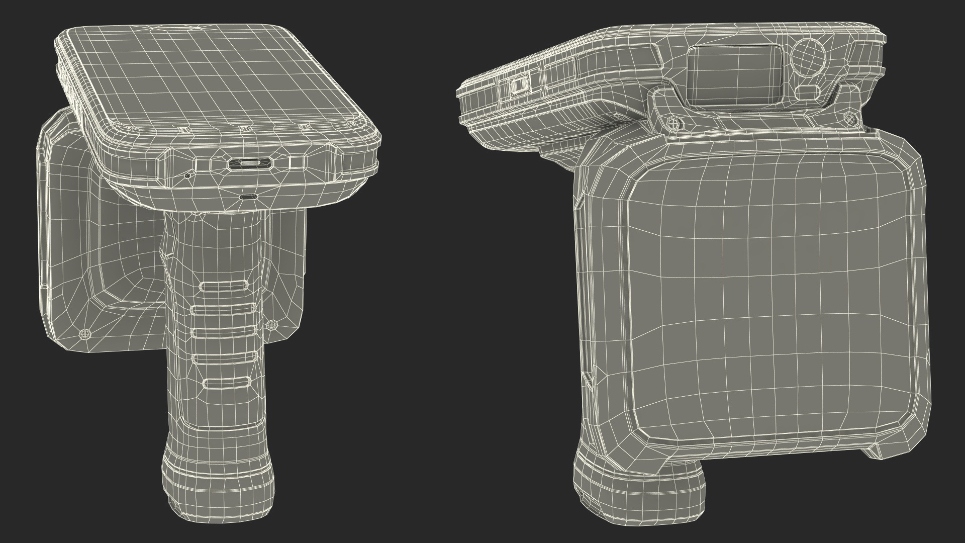 Chainway Android RFID Scanner 3D model