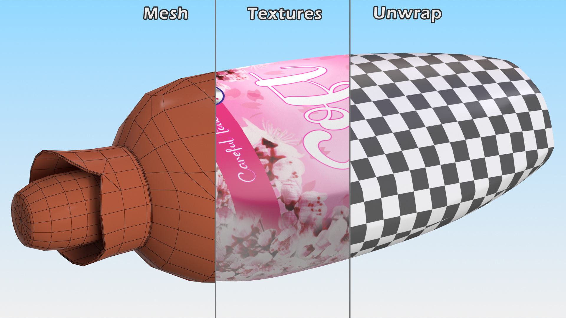3D Universal Liquid Fabric Softener Small model