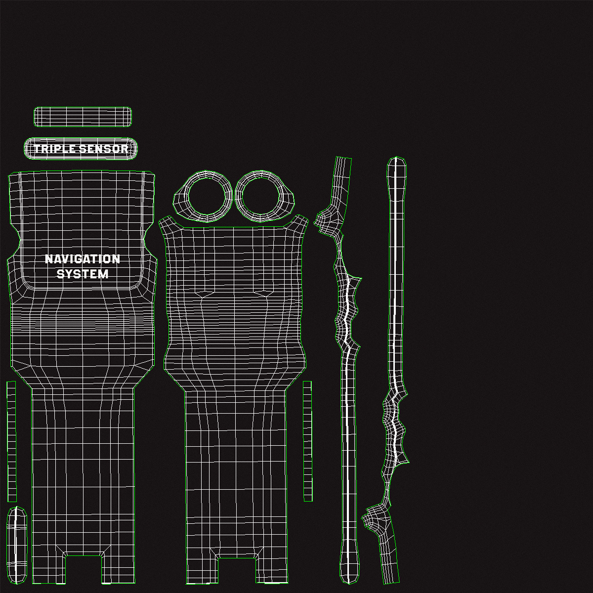 Casio RANGEMAN GPR B1000 3D model