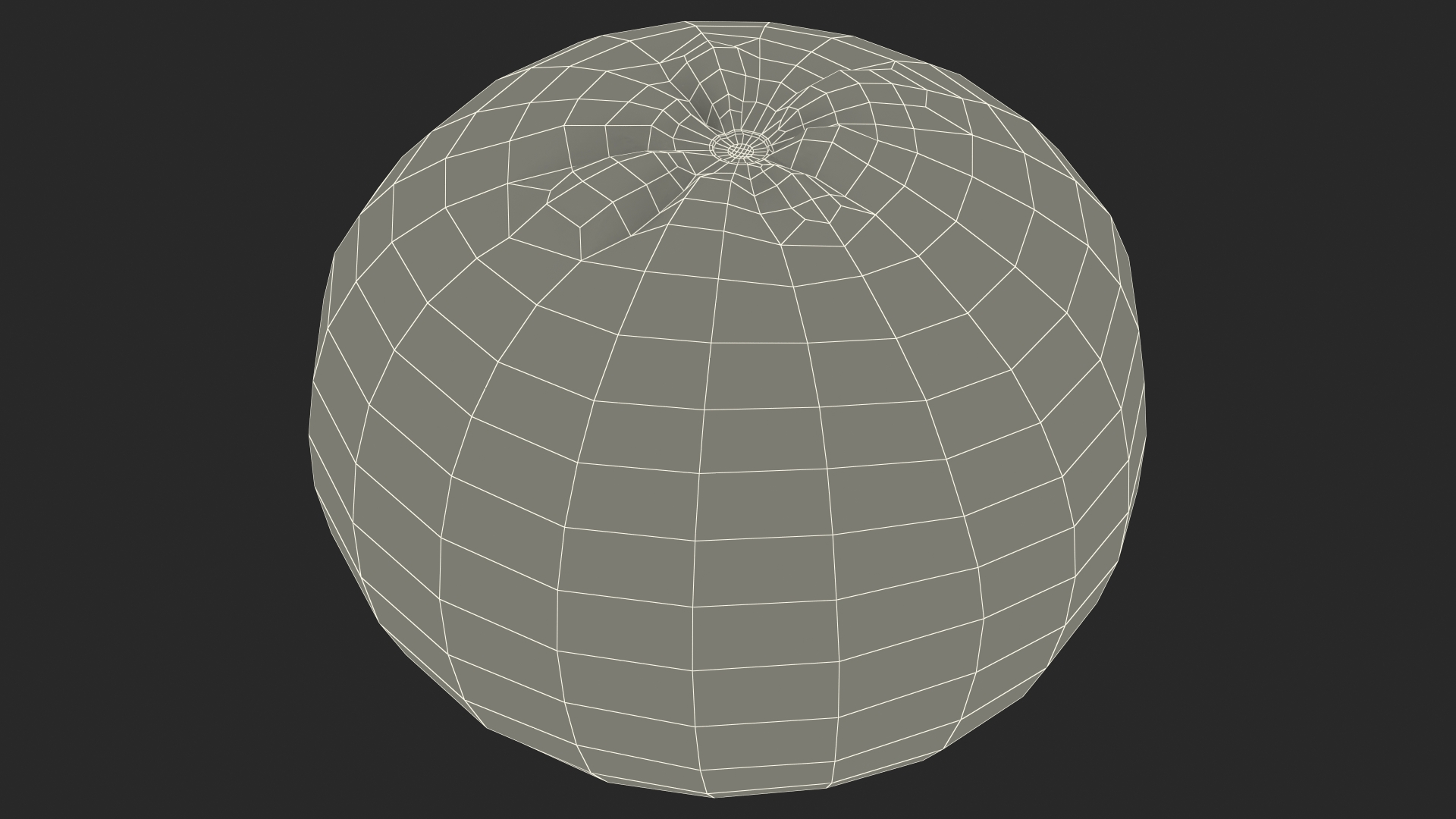 3D model Mandarin